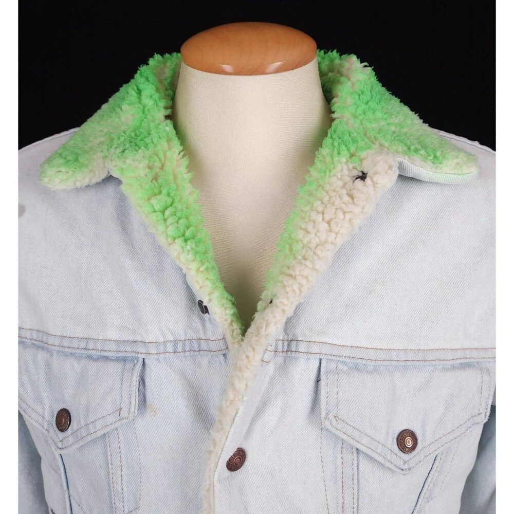 NOTSONORMAL NotSoNormal Look Inside Faux Shearling Denim Jacket M Mens Size US M / EU 48-50 / 2 - 4 Thumbnail