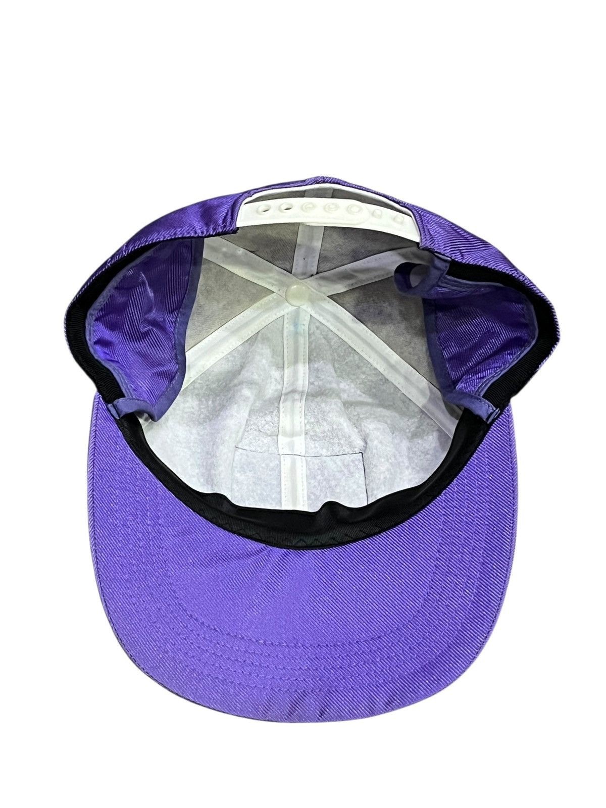 Asics × Chemist Creations RARE 90’s Atomic Arc x ASICS Tech Cap Japan Nylon Purple Hat Size ONE SIZE - 8 Thumbnail