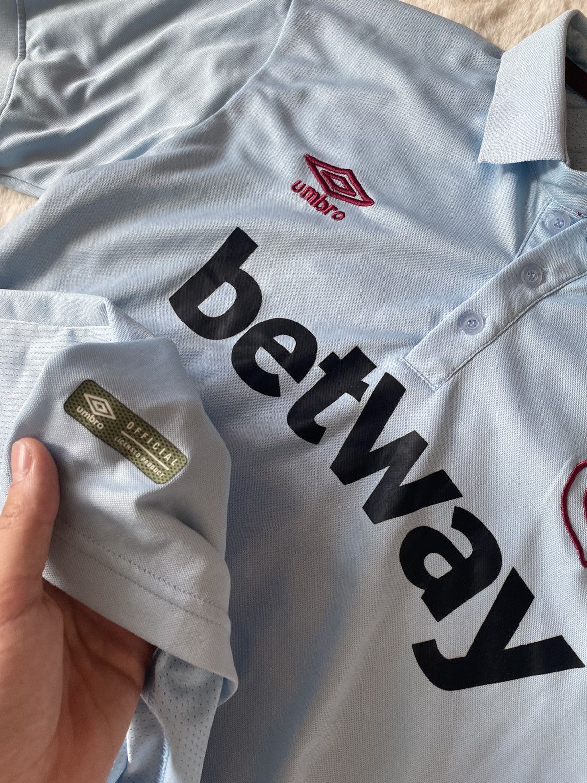 Umbro West Ham United Umbro Vintage Jersey Masuaku Number 26 RARE Size US M / EU 48-50 / 2 - 5 Thumbnail