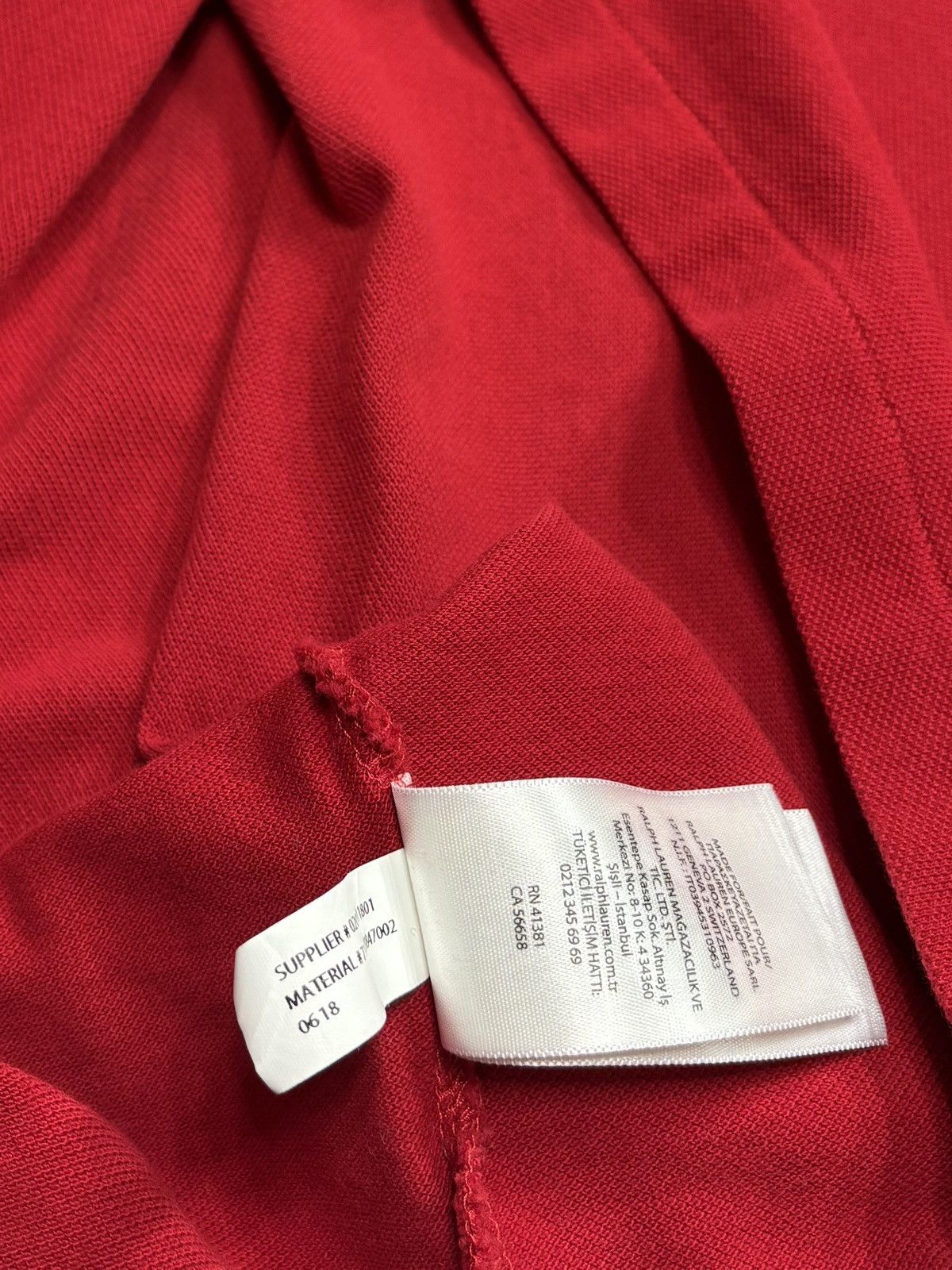 Polo Ralph Lauren Polo Ralph Lauren Classic Bear Polo Shirt Red Size US XL / EU 56 / 4 - 3 Thumbnail