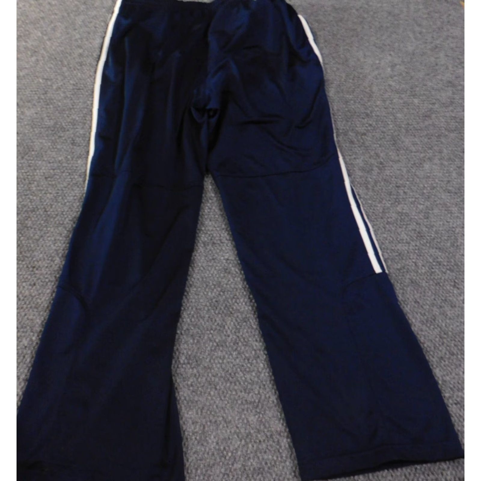 Adidas Adidas Track Pants Mens XL Blue Striped Performance Zip Vintage Y2K Stretch Regular Pants Mens XL Blue Striped Adidas Track Pants Size US 36 / EU 52 - 7 Thumbnail