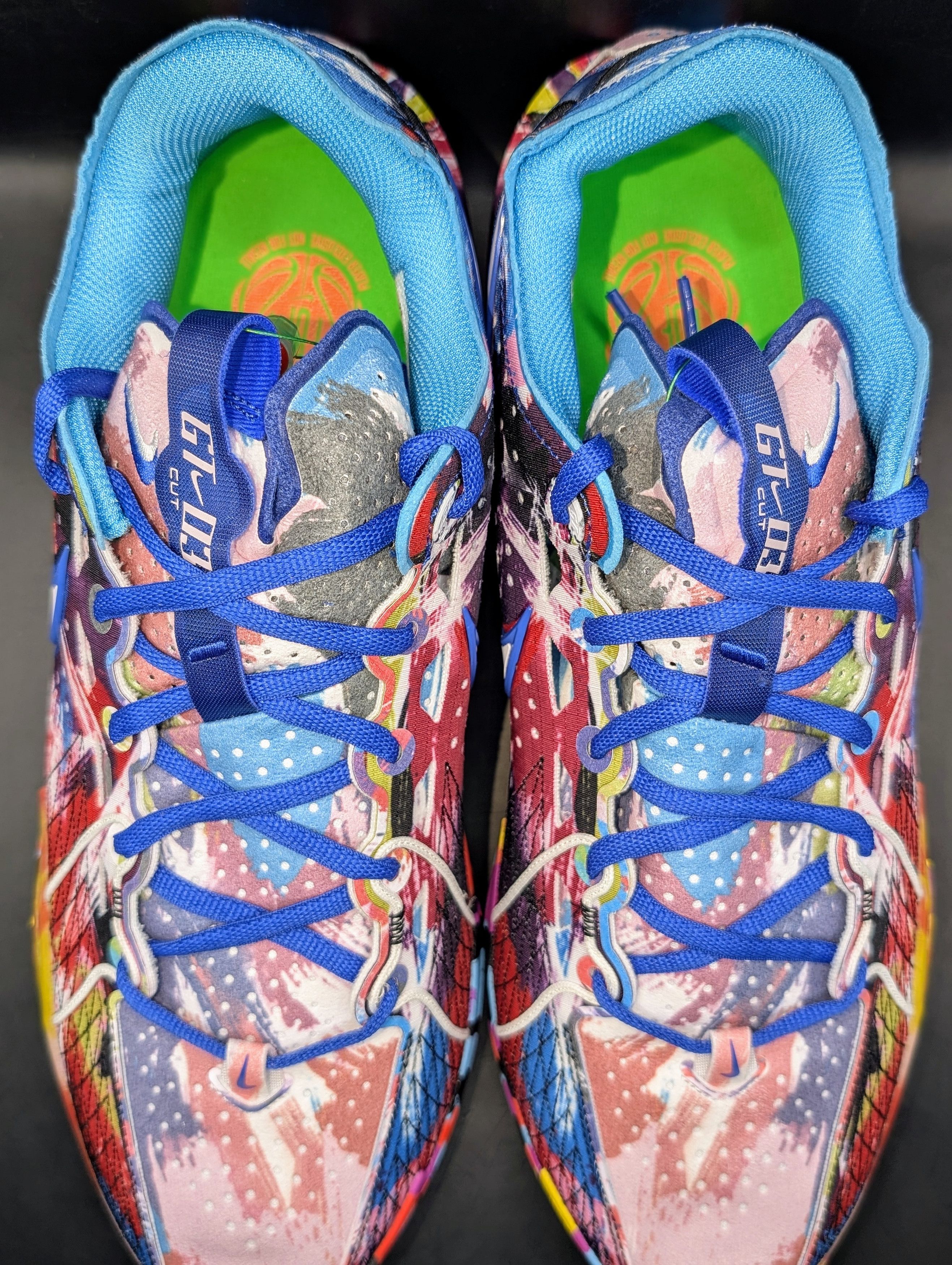 Nike Nike Air Zoom GT Cut 3 JL WNBA PE "Paint" *Unreleased* Size US 13 / EU 46 - 4 Thumbnail