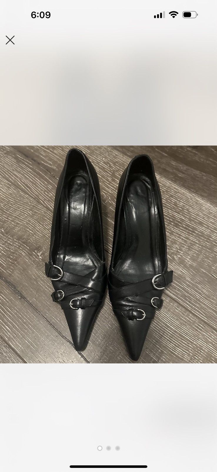 Vintage Coach Kitten Heels