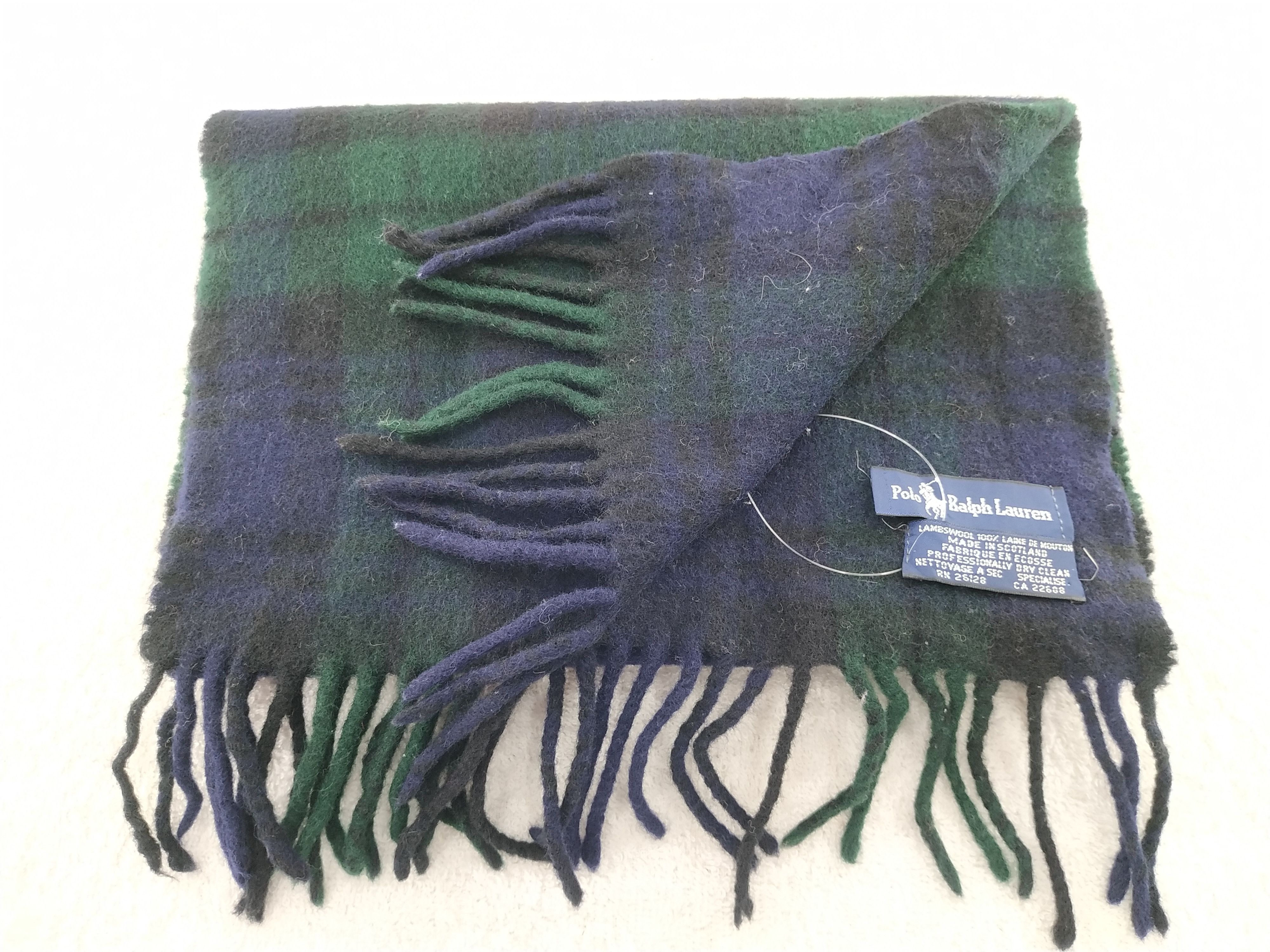 Polo Ralph Lauren Vintage Polo Ralph Lauren Scarf/Muffler/Neckwear MF484 Size ONE SIZE - 4 Thumbnail