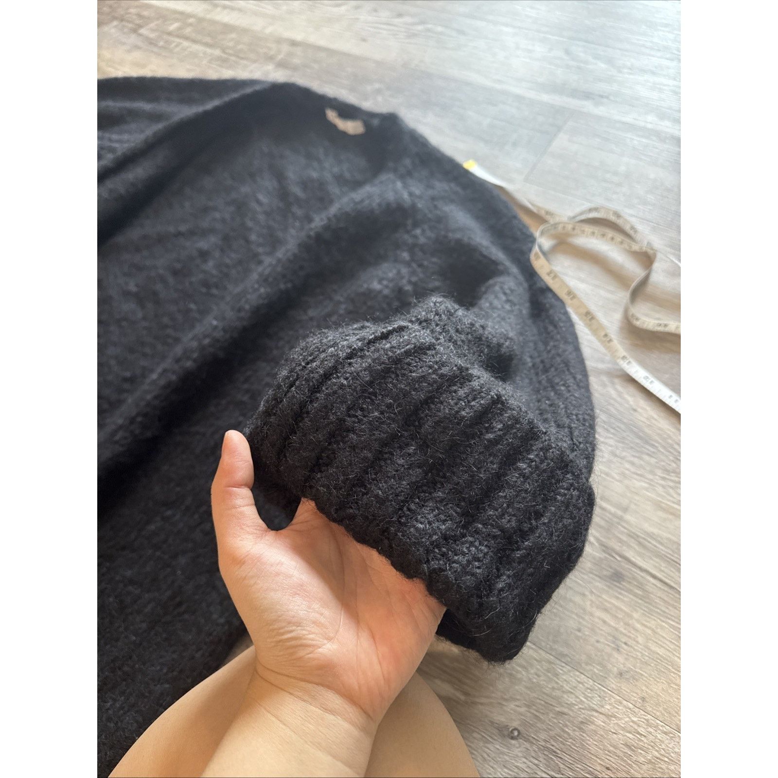 Zara ZARA Woman Knit Cardigan Black Size S Brand New Without Tag Size S / US 4 / IT 40 - 5 Thumbnail