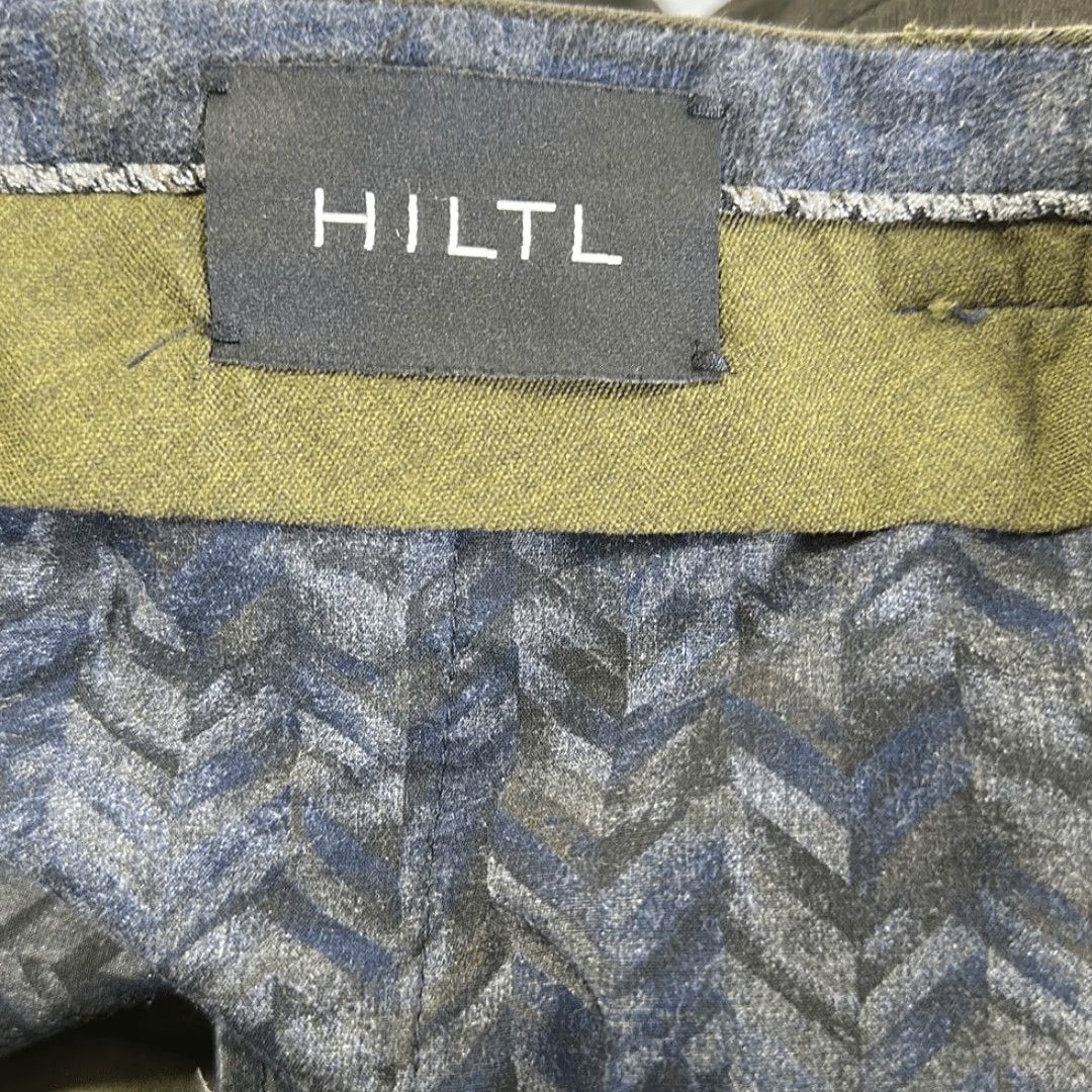 Vintage Hiltl Pants Mens 33 Brown Khaki Germany Straight Inseam 32 Size US 33 - 6 Thumbnail