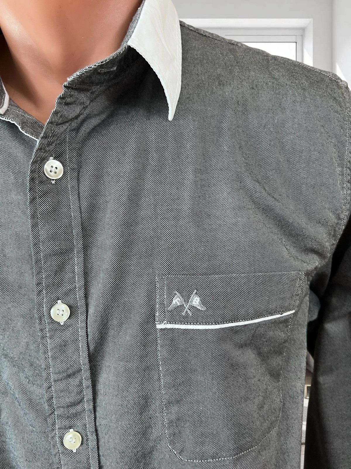 Burberry Thomas Burberry The Hudson Classic shirt size M Size US M / EU 48-50 / 2 - 2 Thumbnail