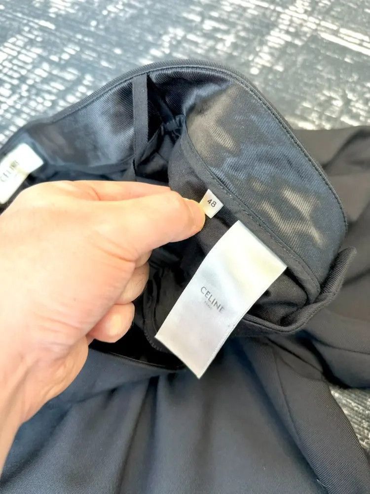 Celine Sz 48 Celine 23SS Runway Bell Bottom Trouser Size US 32 / EU 48 - 4 Thumbnail