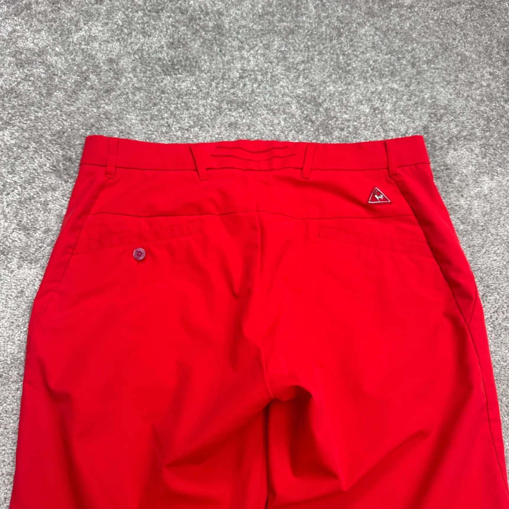 Banana Republic Le Coq Sportif Golf Collection Chino Pants Men 34x28 Blue Flat Front Straight Leg Pants (Regular) Mens Brown? Size US 32 / EU 48 - 3 Thumbnail