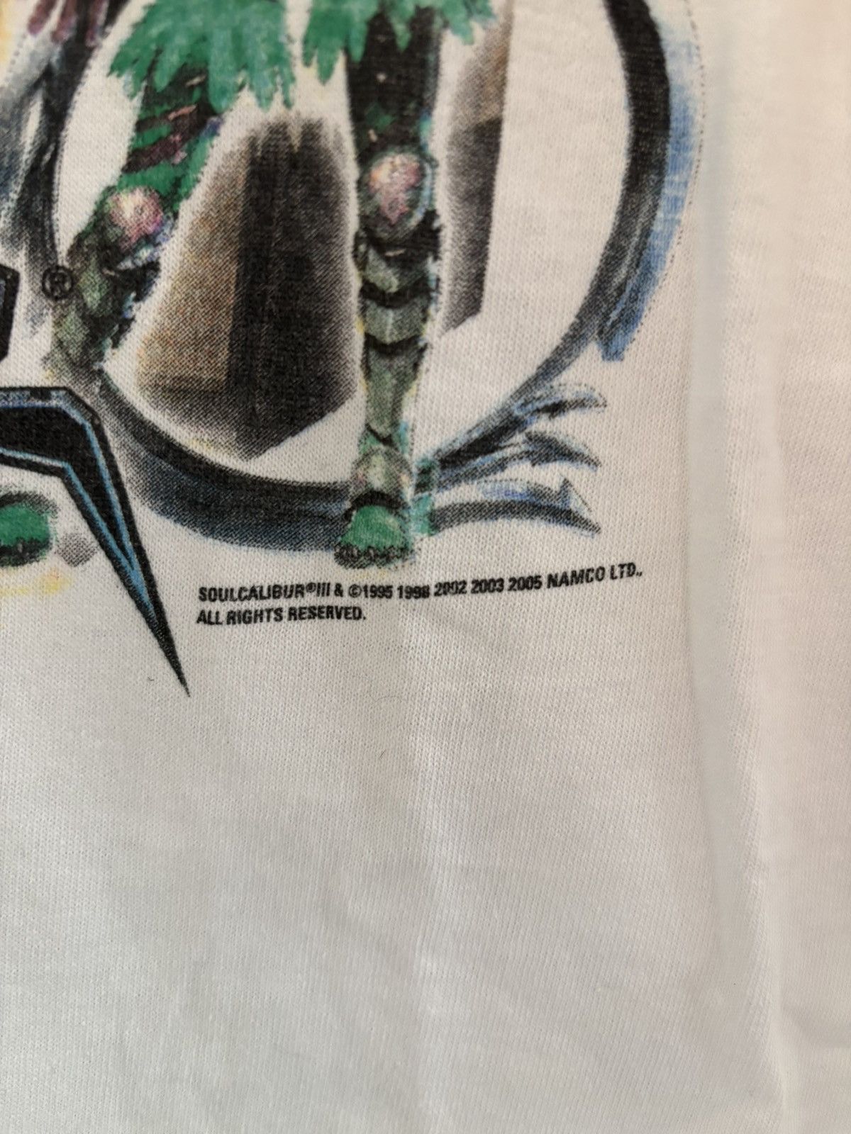 Playstation Vintage 90’s Soul Calibur 3 Video Game Promo Shirt Size US XL / EU 56 / 4 - 5 Thumbnail
