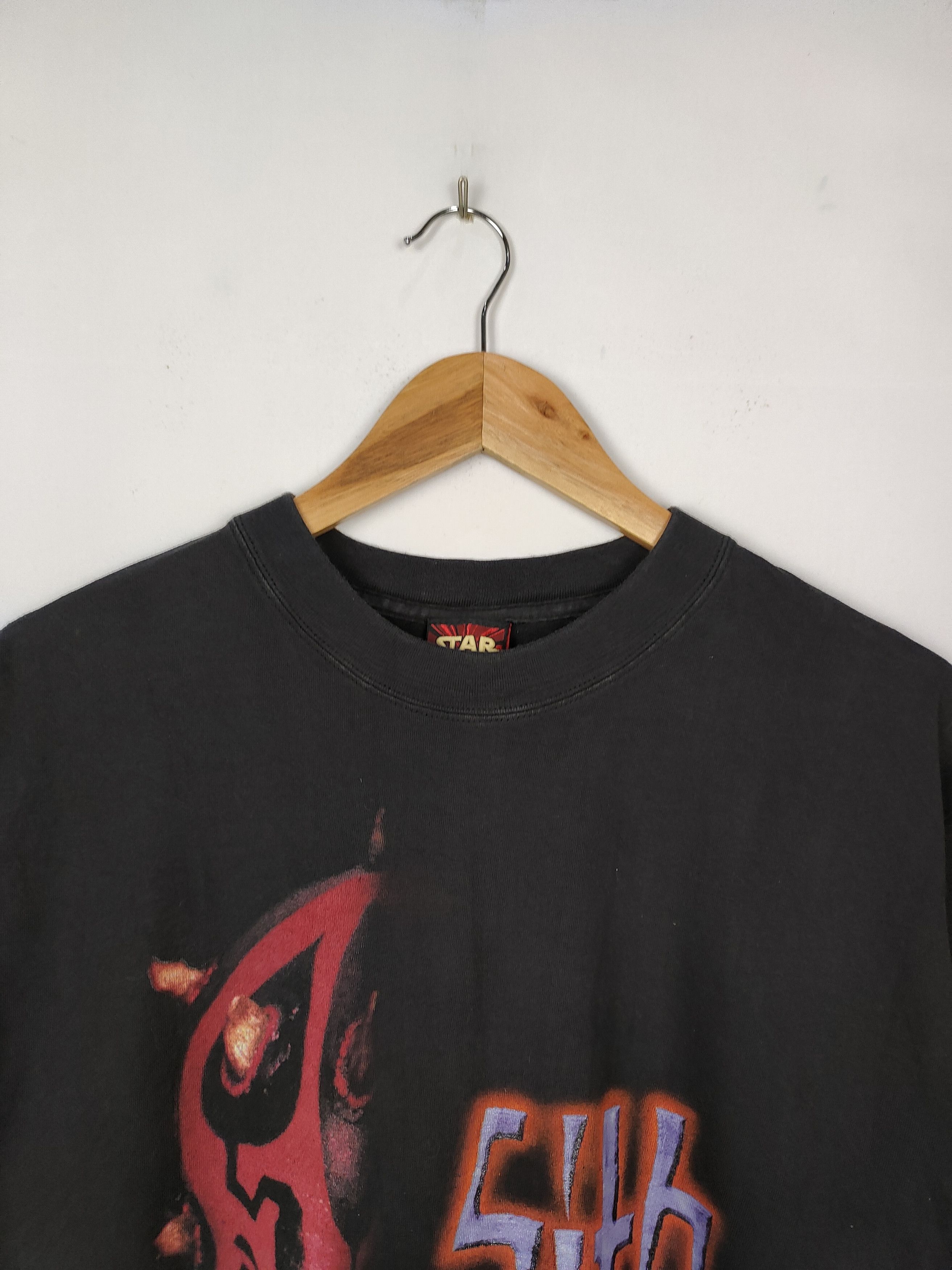 Vintage Vintage Star wars episode 1 Movie, Sith Face Shirt Size US M / EU 48-50 / 2 - 2 Thumbnail