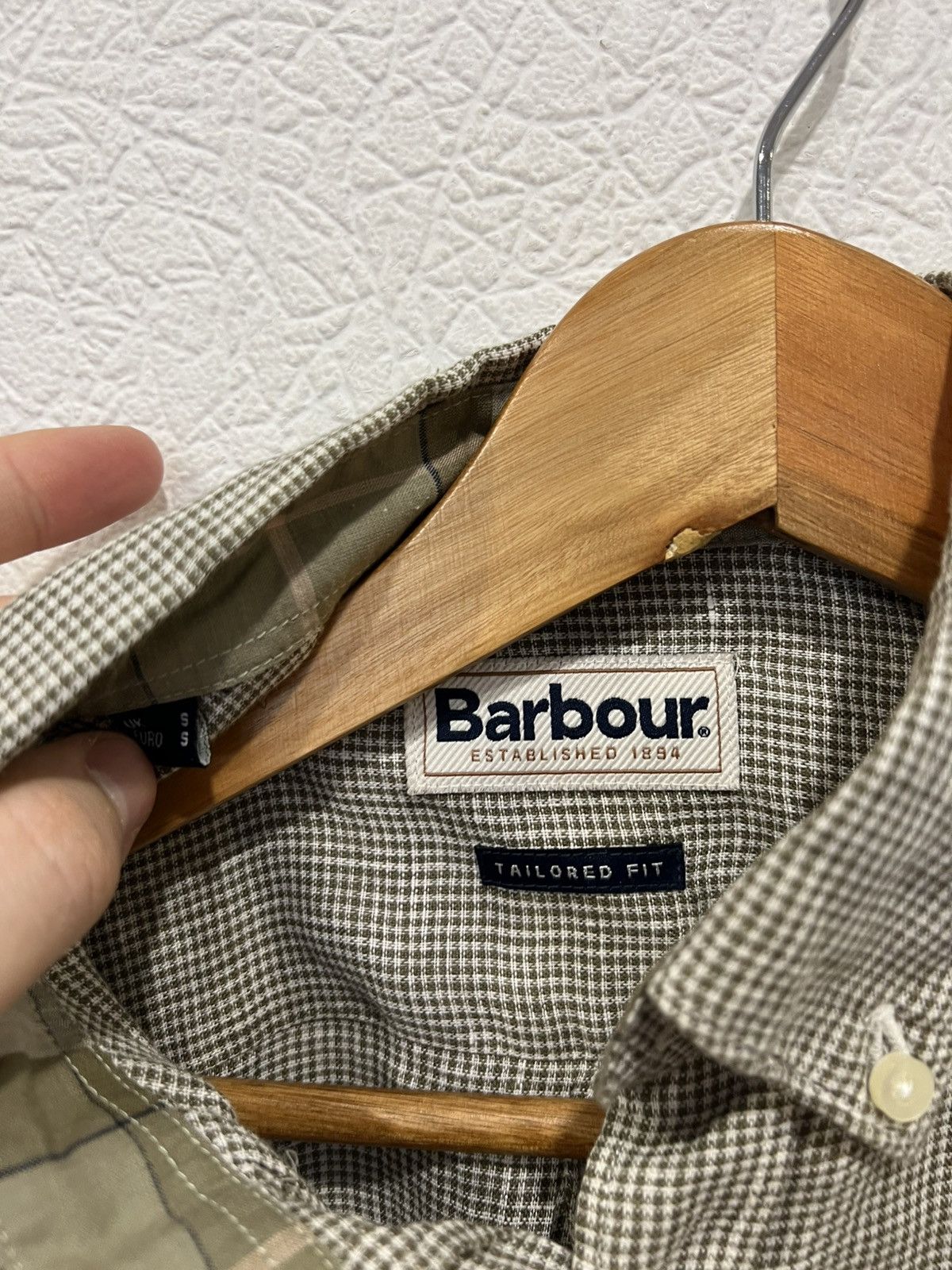 Barbour Barbour Mens Button Up Shirt Classic Size US S / EU 44-46 / 1 - 5 Thumbnail