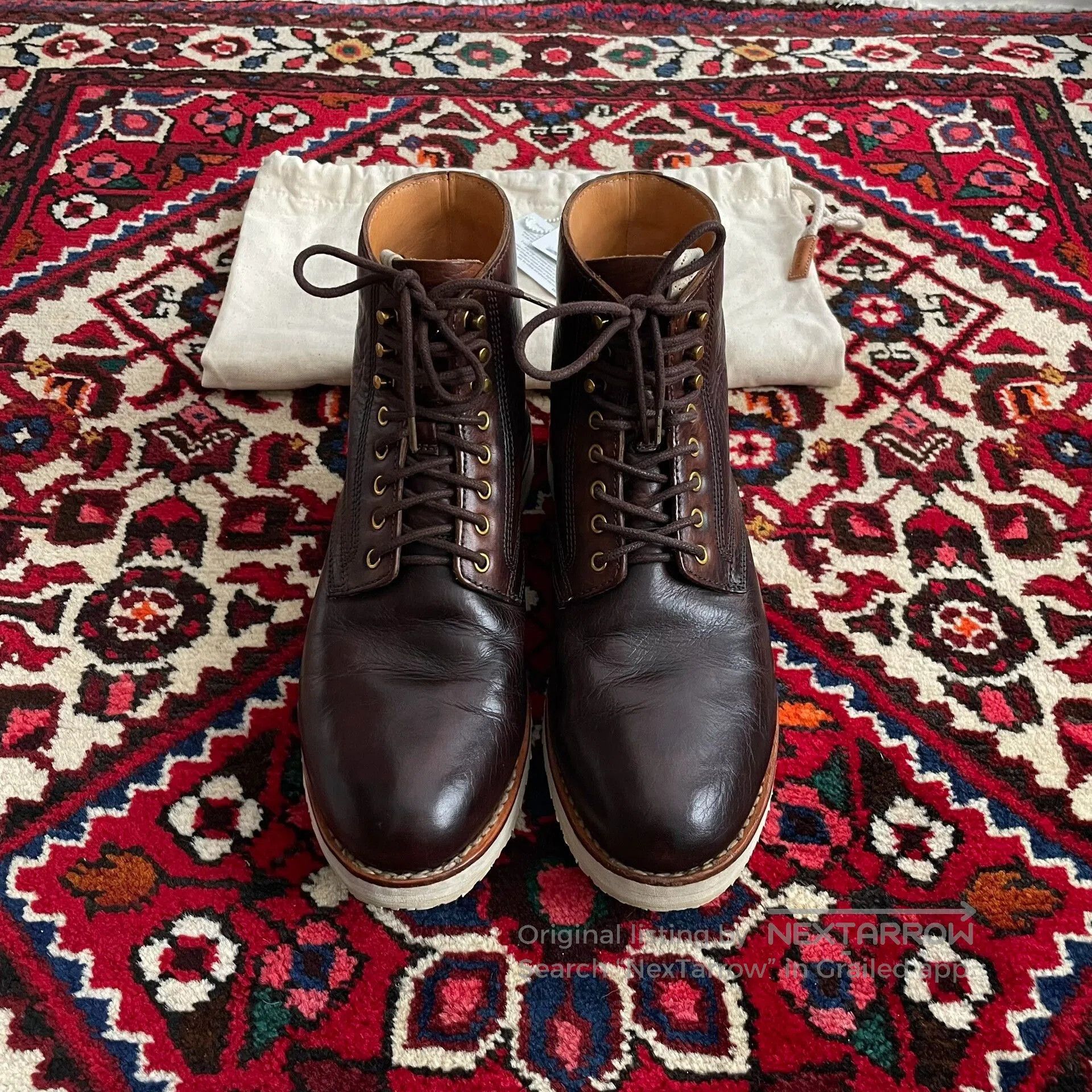 Visvim visvim 19aw Virgil Boots DK Brown. Size US 10 / EU 43 - 1 Thumbnail