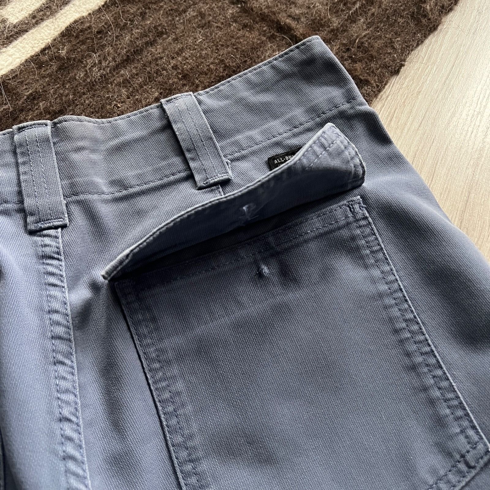 Levi's Levi’s Vintage All-Duty US Made Gray Blue Button Fly Work Ut Size US 30 / EU 46 - 8 Thumbnail