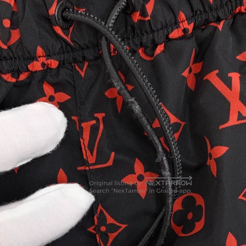 Louis Vuitton Louis Vuitton Monogram Crimson logo full print drawstring Size US 36 / EU 52 - 9 Thumbnail