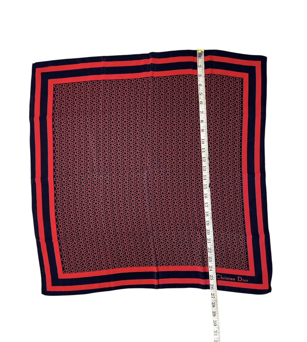 Christian Dior Monsieur Vintage Christian Dior Silk Scarf Size ONE SIZE - 3 Thumbnail
