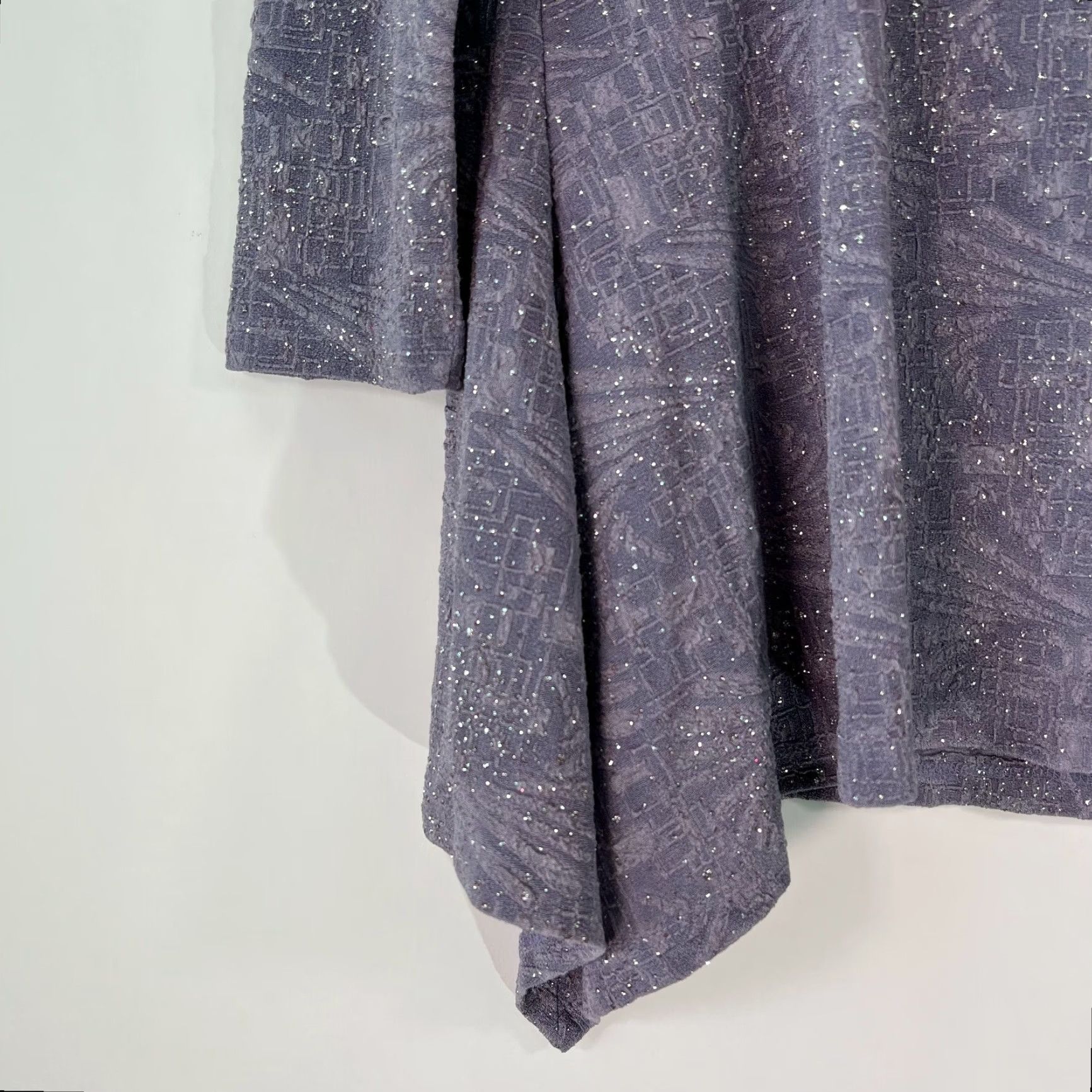 J Brand Slinky Brand Womens Blouse Tunic Shirt Round Neck Purple Long Sleeve Size S Everyday Casual Top Size S / US 4 / IT 40 - 4 Thumbnail