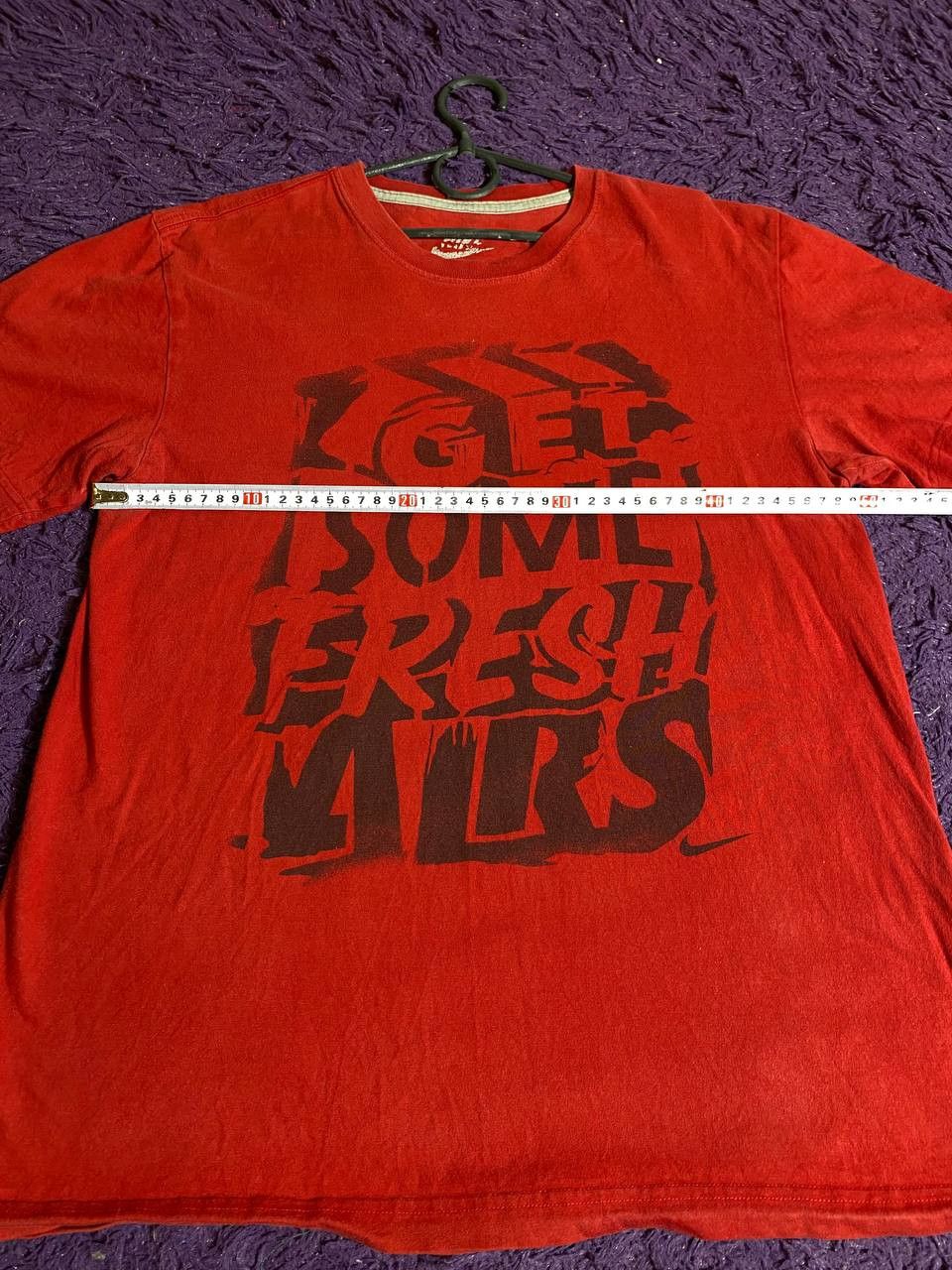 Nike × Vintage 90s Nike Swoosh Vintage Y2K Oversized Retro T-Shirt Size US M / EU 48-50 / 2 - 12 Thumbnail