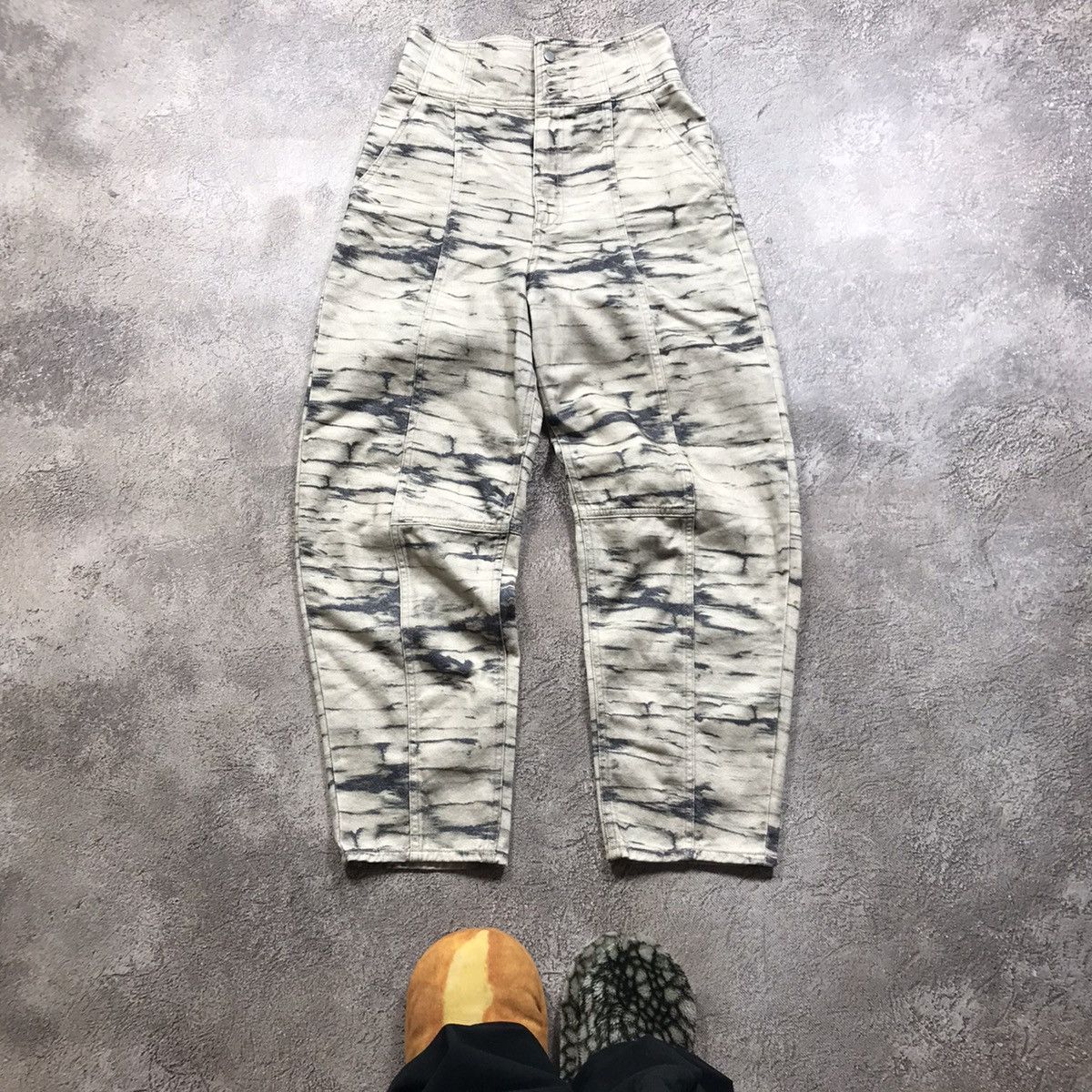Vintage Vintage 90s Distressed Cargo Pants Baggy Streetwear Logo 25 Size 25" / US 0 / IT 36 - 2 Thumbnail