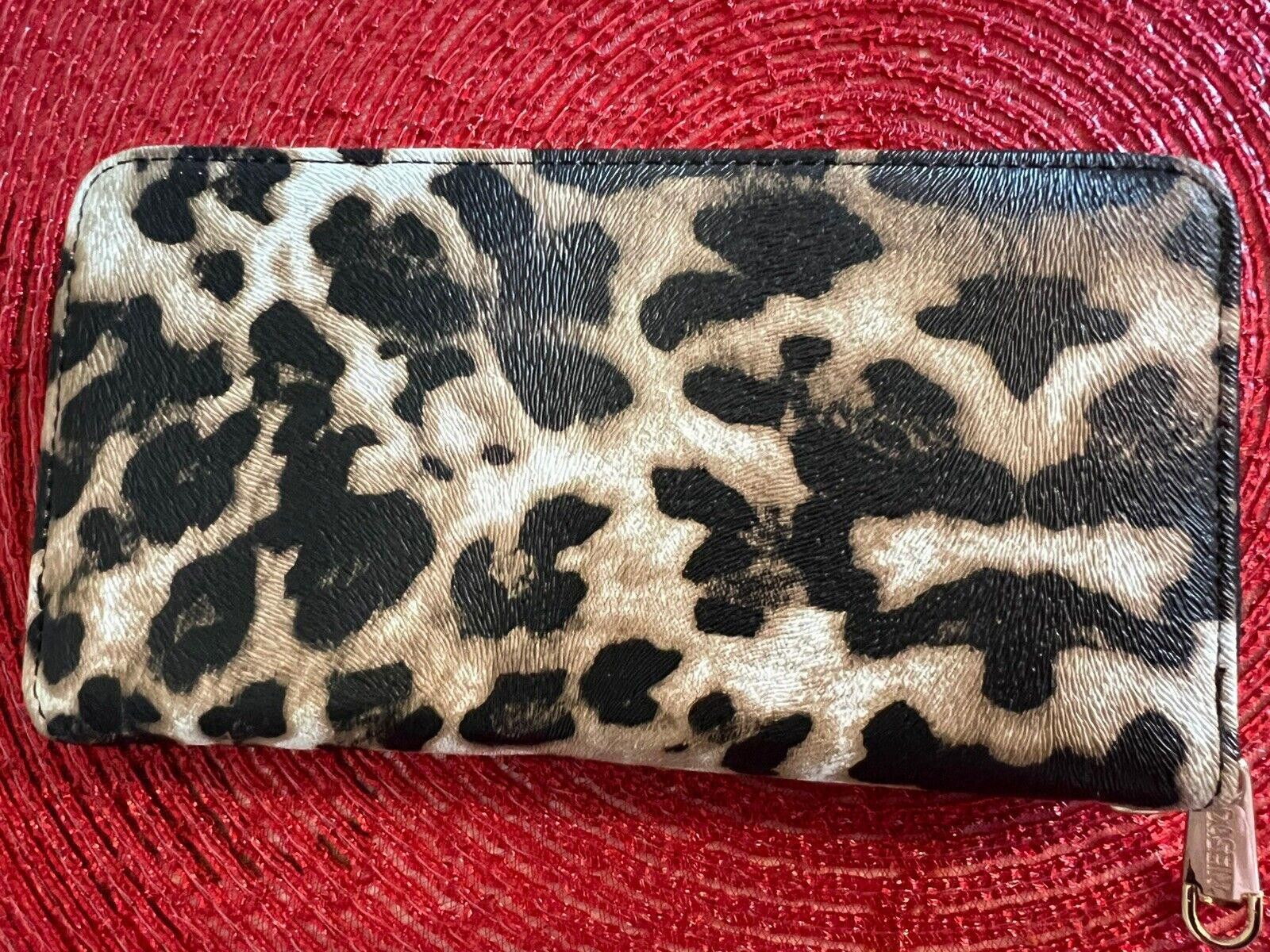Other DASEIN WOMEN'S ZIP Animal Print WALLET FAUX Leather Size ONE SIZE - 3 Thumbnail