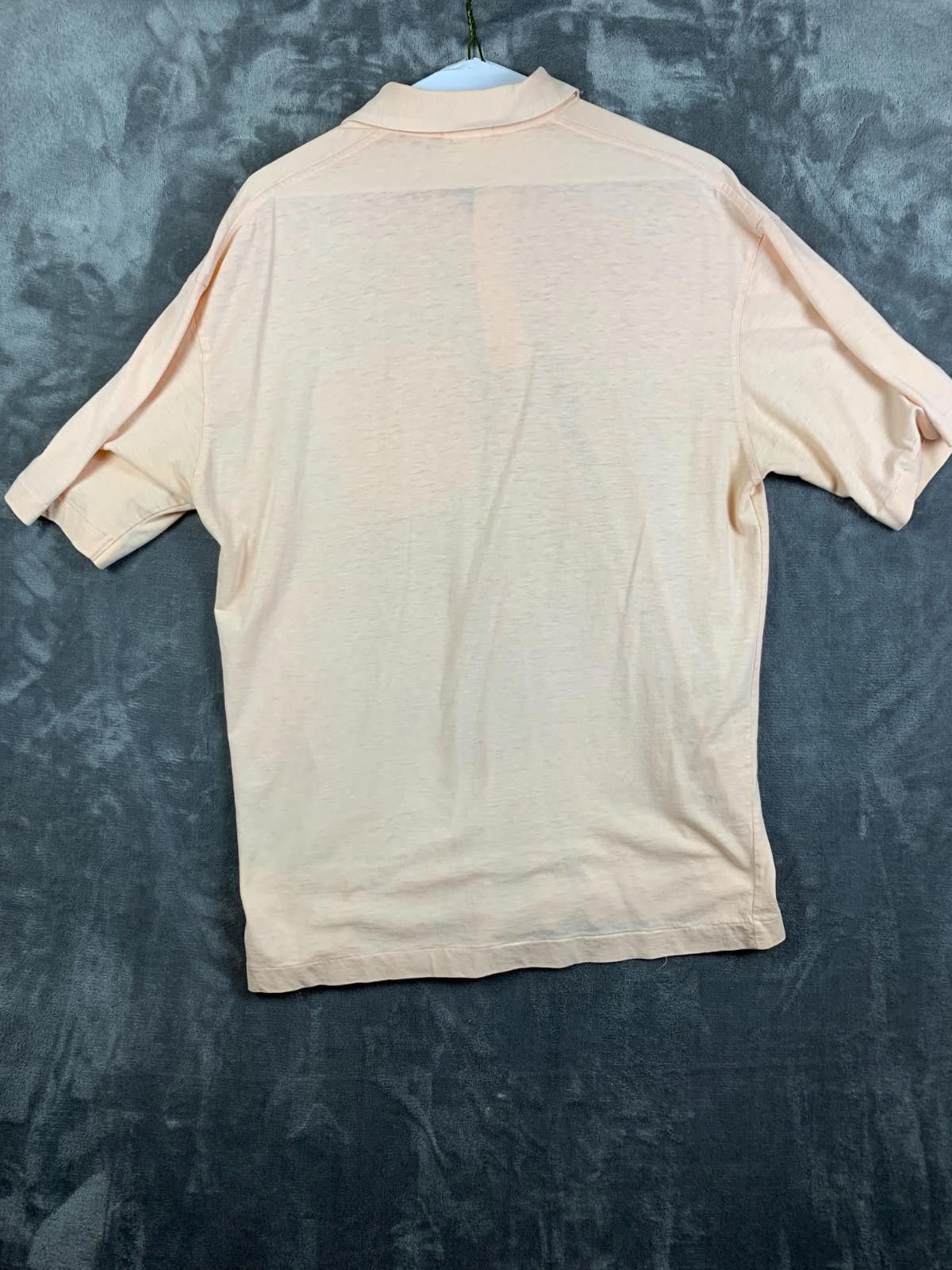 Lacoste VINTAGE Izod Lacoste 90s Peach SS Polo w/ Pocket (237) Size US M / EU 48-50 / 2 - 2 Thumbnail
