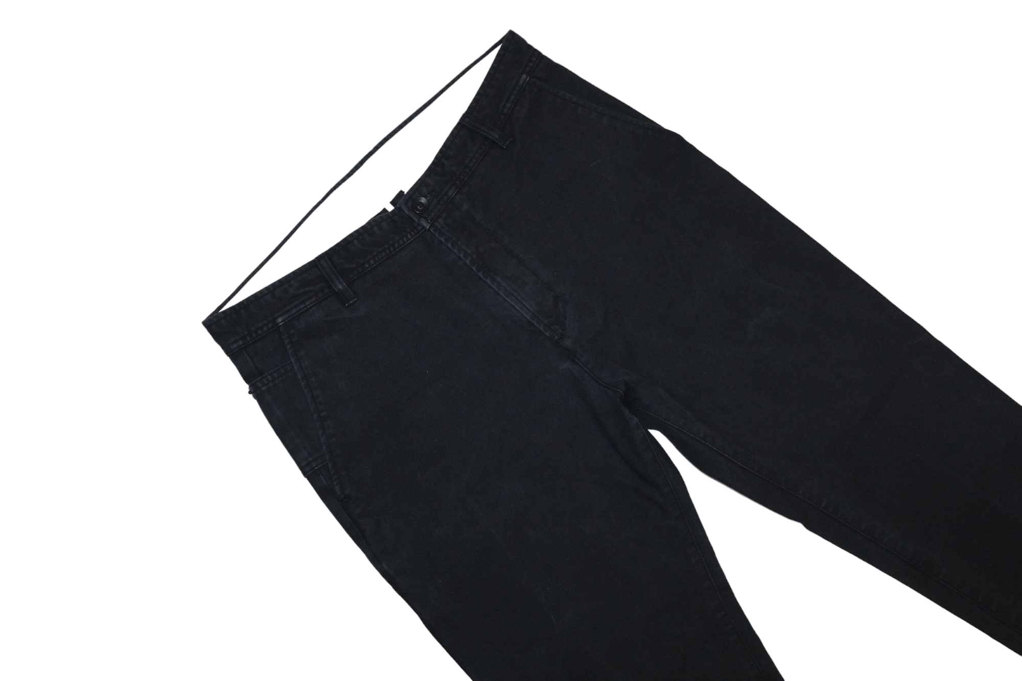 Diesel Diesel Black P-Jared-NL Slim Fit Twill Chino Cargo Trousers Size US 33 - 7 Thumbnail