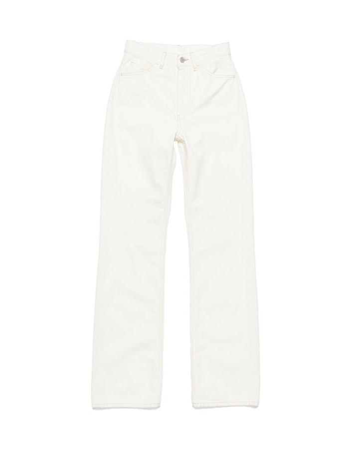 Acne Studios o1y0725 Denim Pant in White Size 29" - 1 Thumbnail