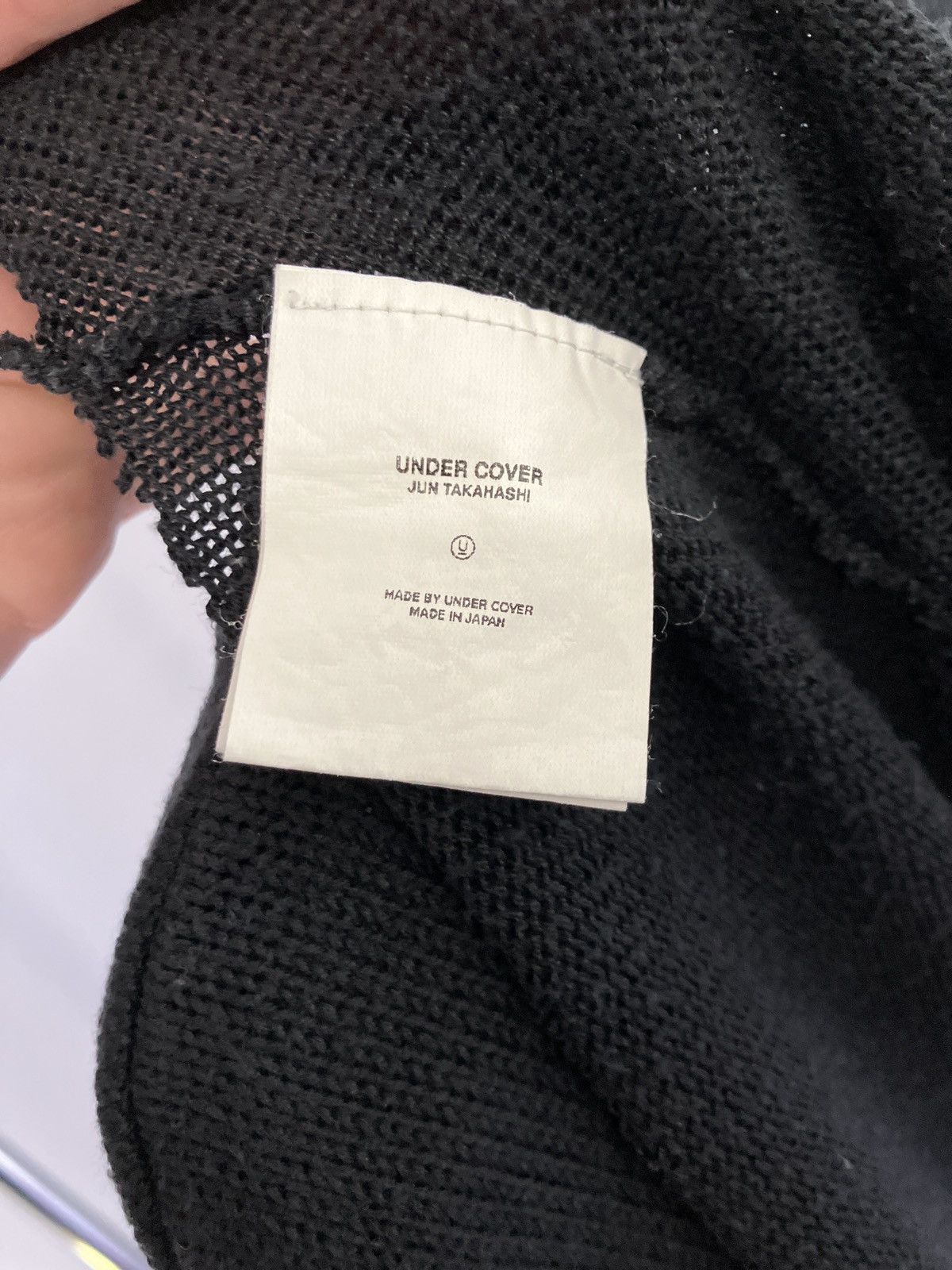 Undercover Undercoverism ss2004 silk knit sweater Size US L / EU 52-54 / 3 - 5 Thumbnail
