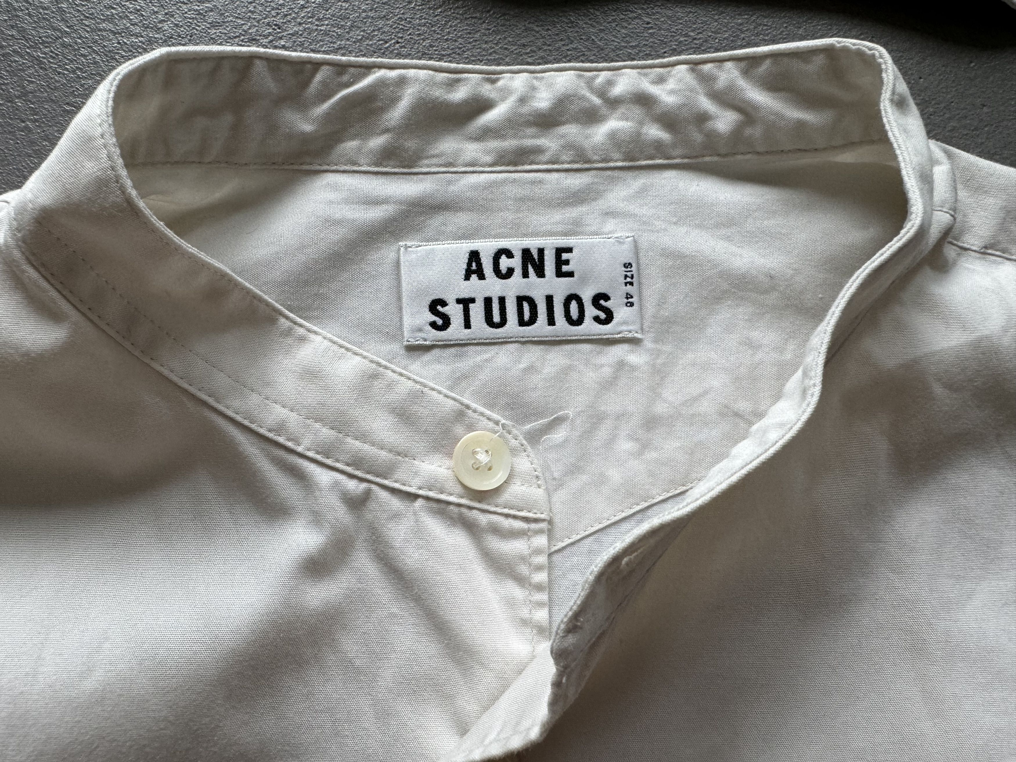 Acne Studios Acne Studios Jay Cuff Long Shirt Size US M / EU 48-50 / 2 - 4 Thumbnail