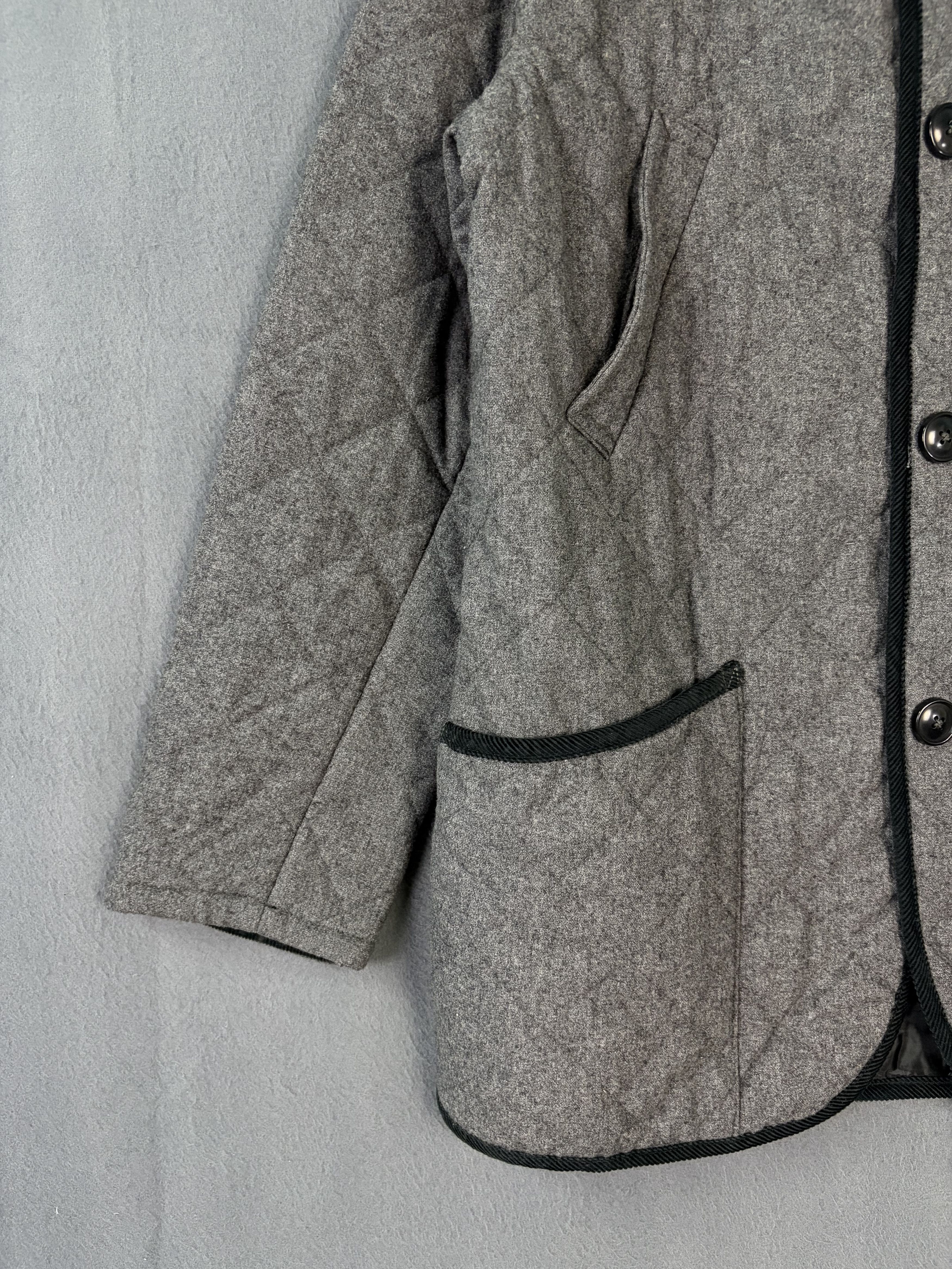 Beams Japan Beams Lights Wool Quilted Jacket Size US M / EU 48-50 / 2 - 4 Thumbnail
