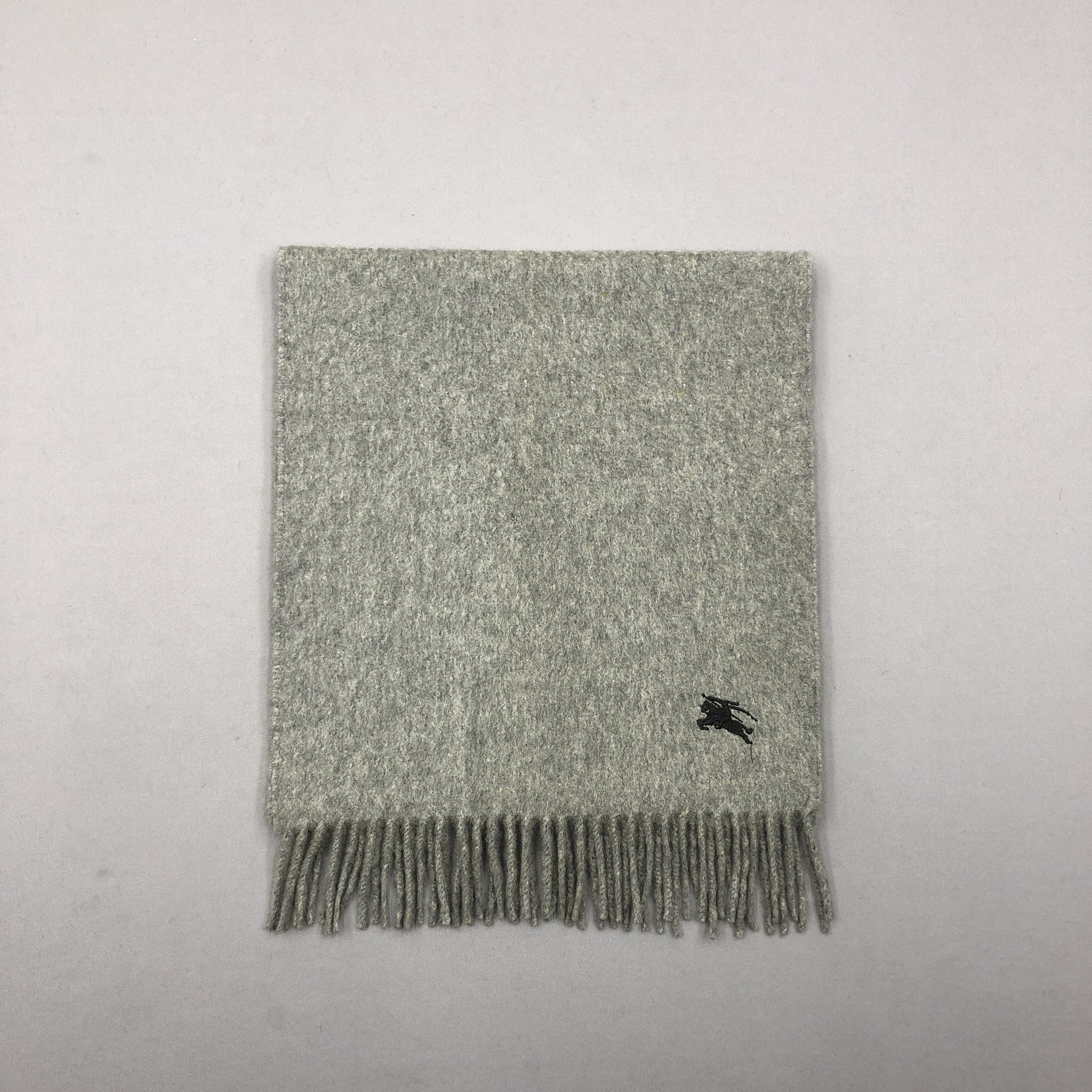 Burberry Vintage Burberry Scarf Muffler Wool Cashmere Scarves Size ONE SIZE - 2 Thumbnail