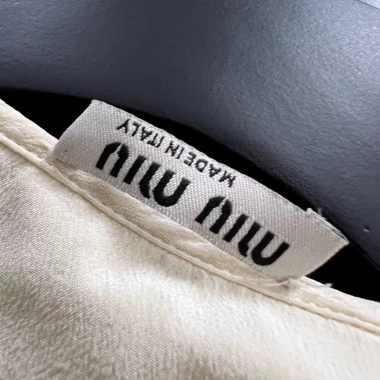Miu Miu MIU MIU ivory 36 95 new blouse Size XS / US 0-2 / IT 36-38 - 3 Thumbnail