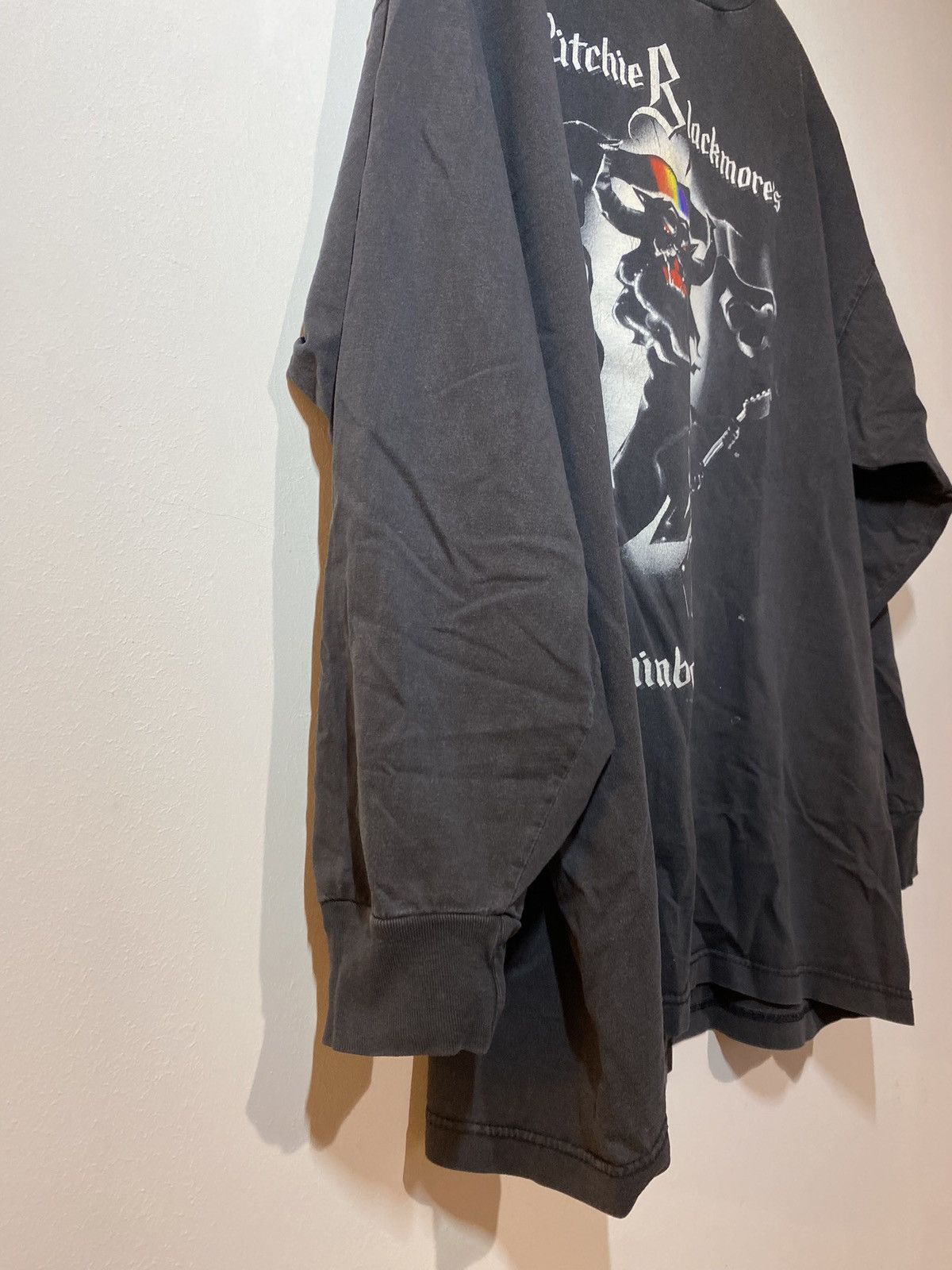 Band Tees × Vintage Vintage Ritchie Blackmore rainbow 90s shirt tour Longsleeves Size US XL / EU 56 / 4 - 6 Thumbnail