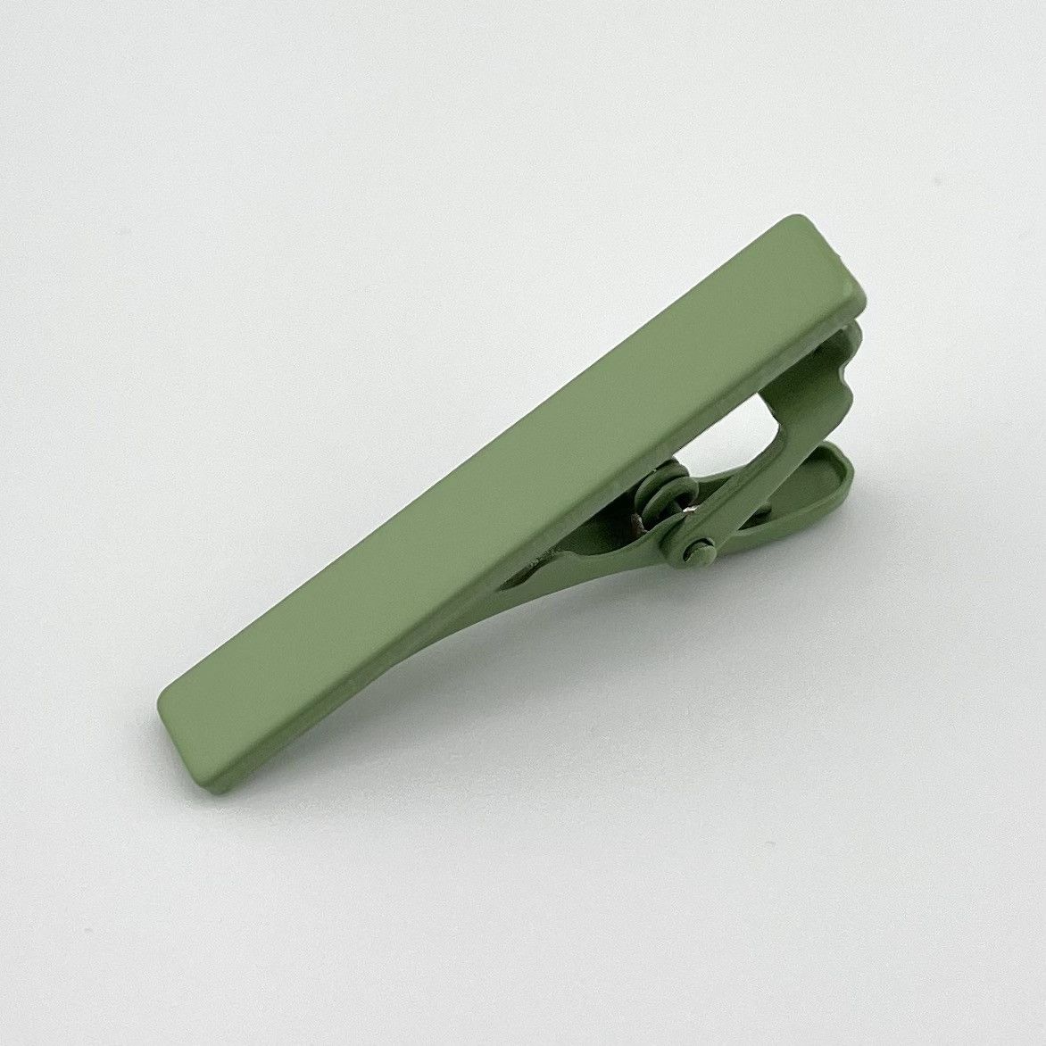 Other Men’s Yellow Tropical Floral Slim Necktie & Green Tie Bar Size ONE SIZE - 2 Thumbnail