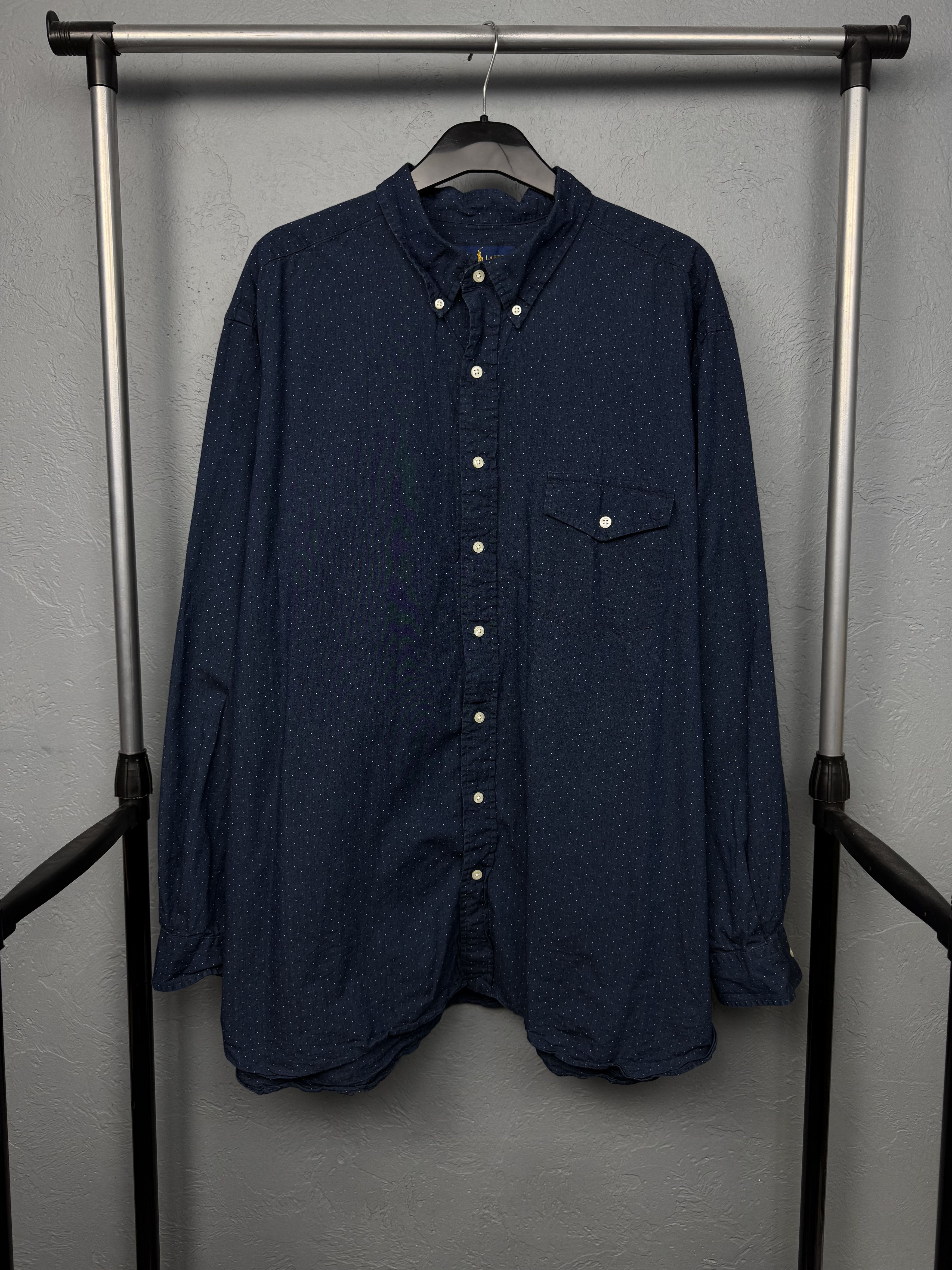 Polo Ralph Lauren Polo Ralph Lauren Mens Long Sleeve Shirt Big Boy Size 2XB Size US XXL / EU 58 / 5 - 1 Thumbnail