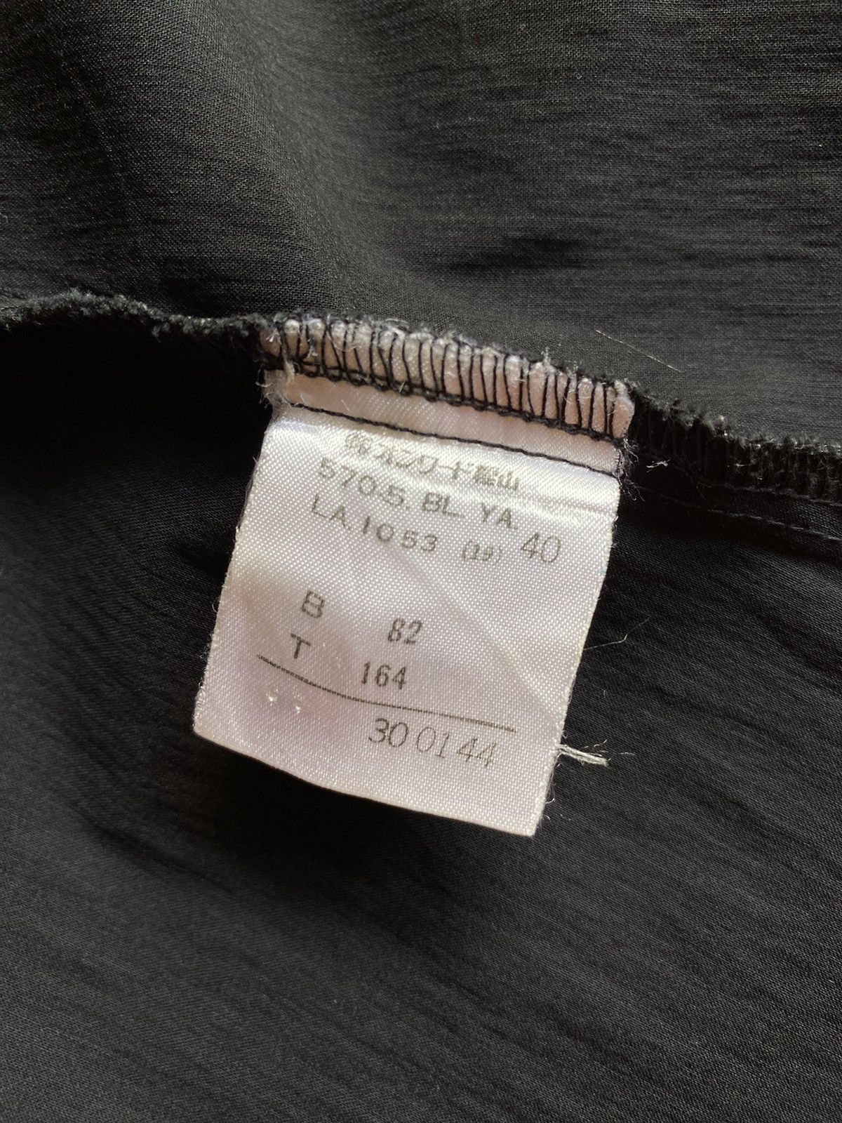 Jean Paul Gaultier Jean Paul Gaultier JPG Black Shirt Size S / US 4 / IT 40 - 8 Thumbnail