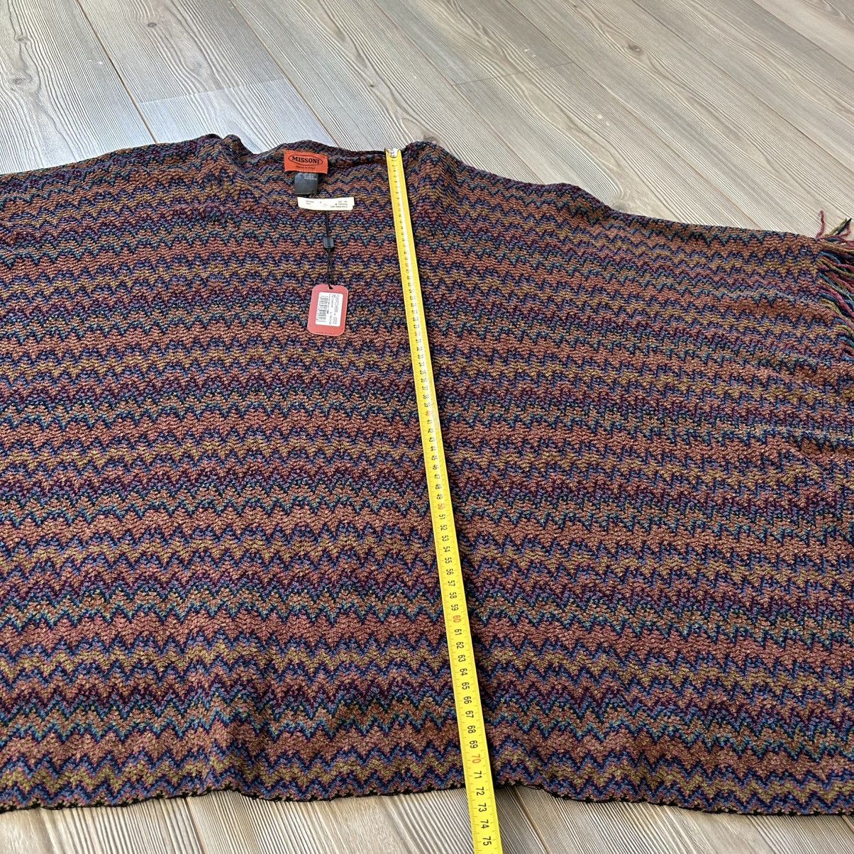 Missoni NWT Missoni Zig Zag Knit Poncho Size ONE SIZE - 10 Thumbnail