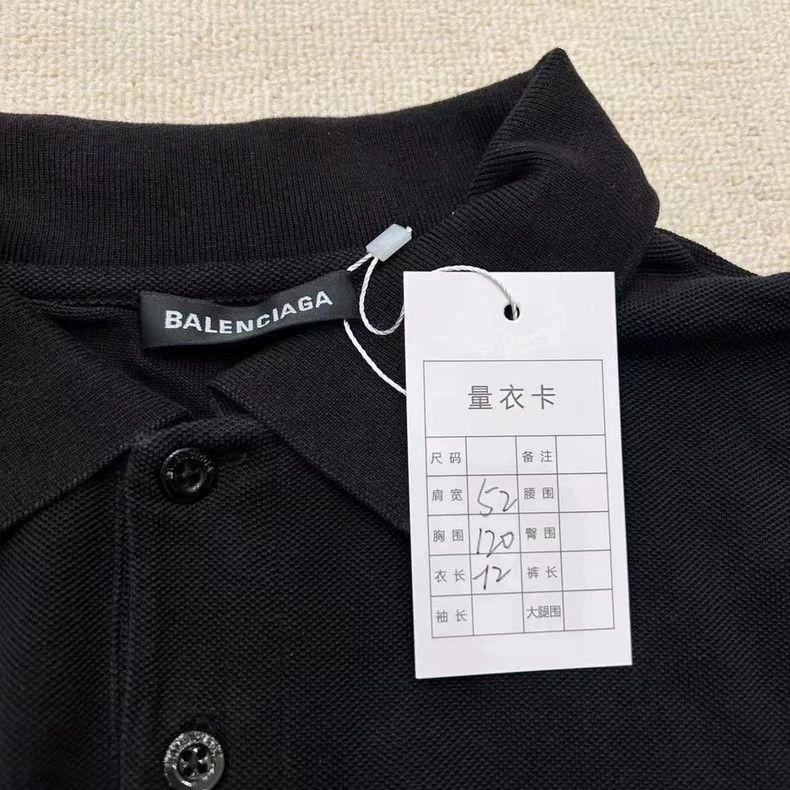 Balenciaga Balenciaga Oil-edged POLO shirt short sleeve Size US M / EU 48-50 / 2 - 4 Thumbnail