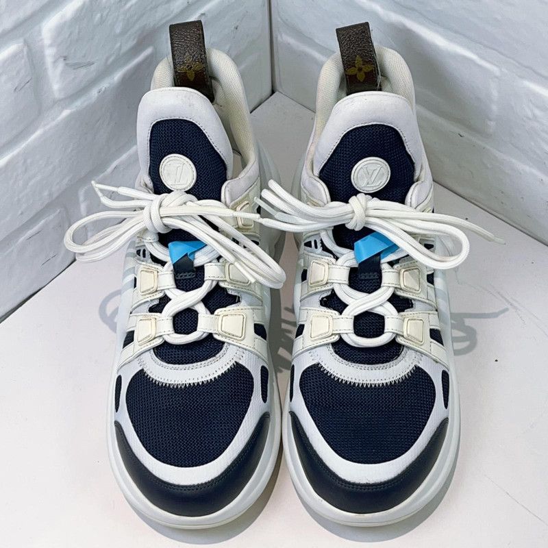 Louis Vuitton Louis Vuitton Colorblock Bridge Dad Sneakers 0079 Size US 9 / EU 42 - 1 Thumbnail