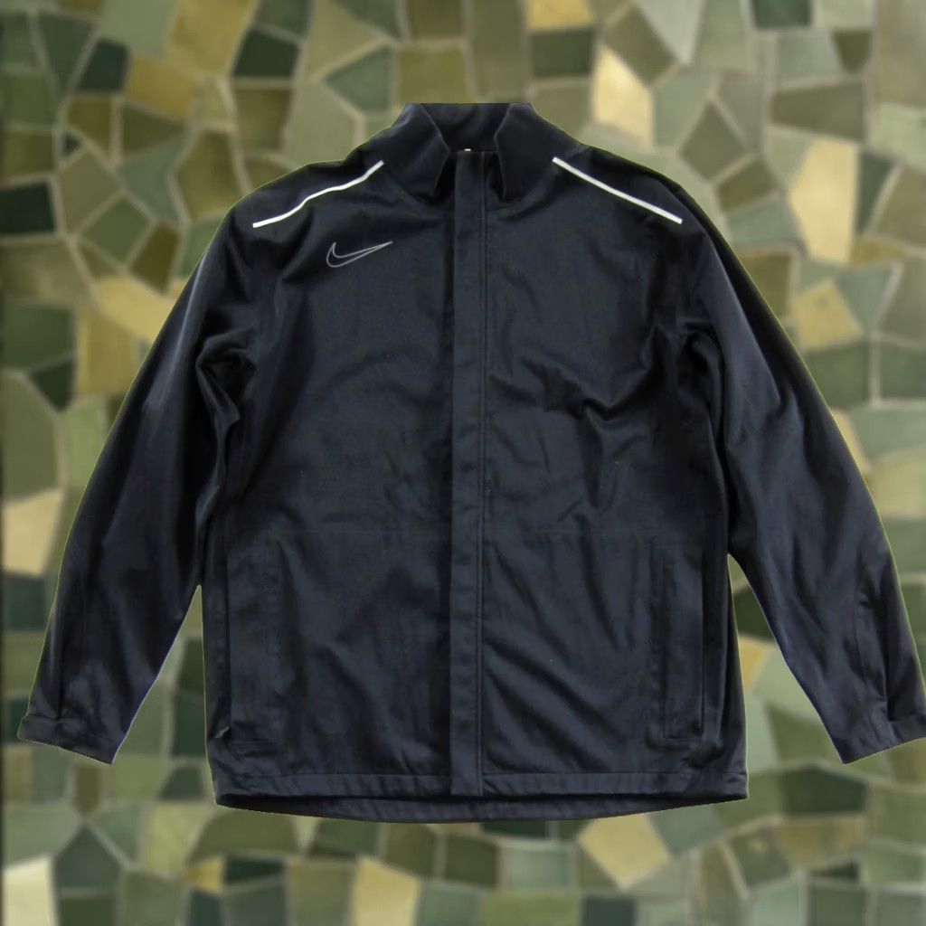 Nike Nike Swoosh Black Storm-Fit 10 Full Zip Windbreaker Jacket Men Large Size US L / EU 52-54 / 3 - 1 Thumbnail