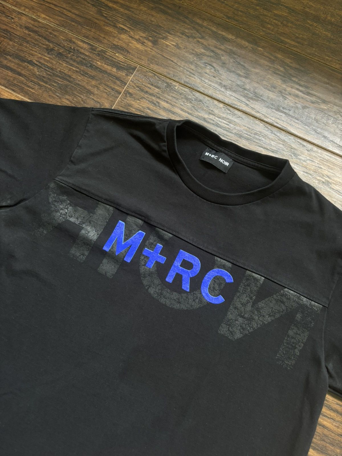 M+Rc Noir M+RC Noir Black Logo T-Shirt Size US M / EU 48-50 / 2 - 2 Thumbnail