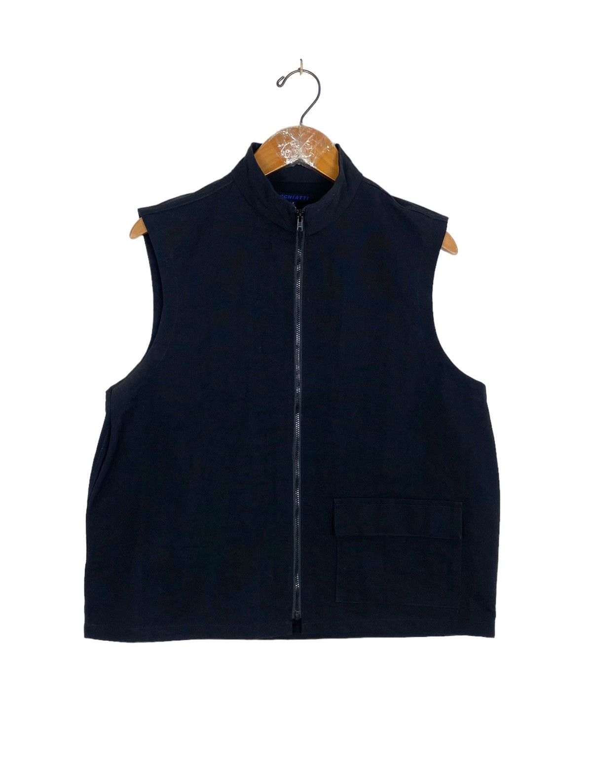 Japanese Brand Rare‼️ Vintage Schiatti Single Pocket Workwear Vest Japan Size US S / EU 44-46 / 1 - 1 Thumbnail