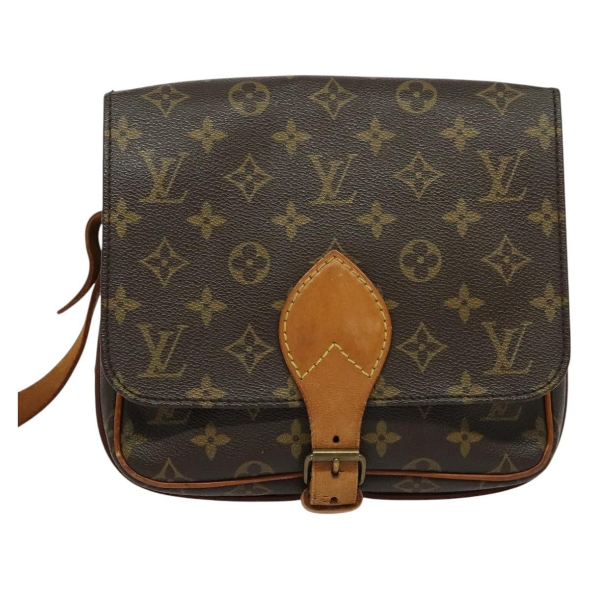 Louis Vuitton LOUIS VUITTON Monogram Cartouchiere MM Shoulder Bag M51253 Size ONE SIZE - 13 Thumbnail