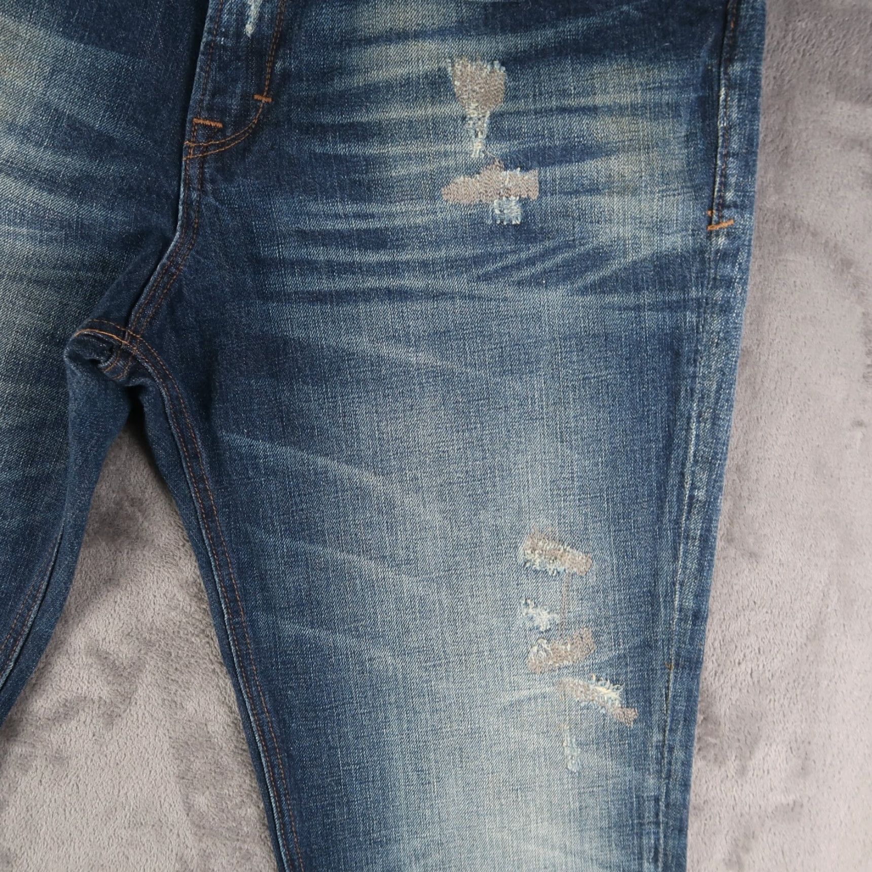 Cult Of Individuality VINTAGE Cult of Individuality Distressed Womens Alter Ego Boyfriend Jeans Sz 31 (36x26) Size 24" / US 00 / IT 34 - 5 Thumbnail
