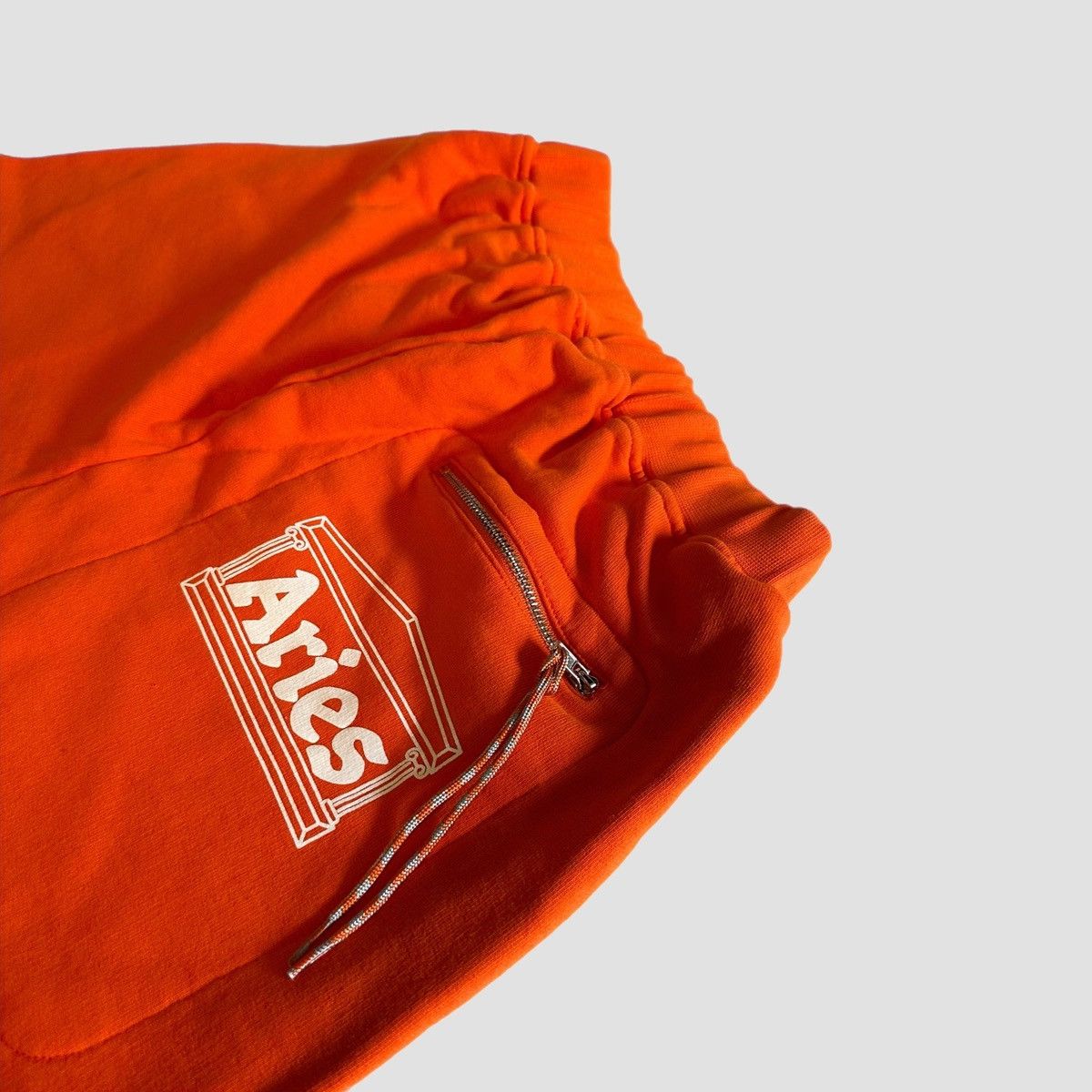 Aries Aries Premium Temple Sweatshorts Orange Size US 30 / EU 46 - 3 Thumbnail