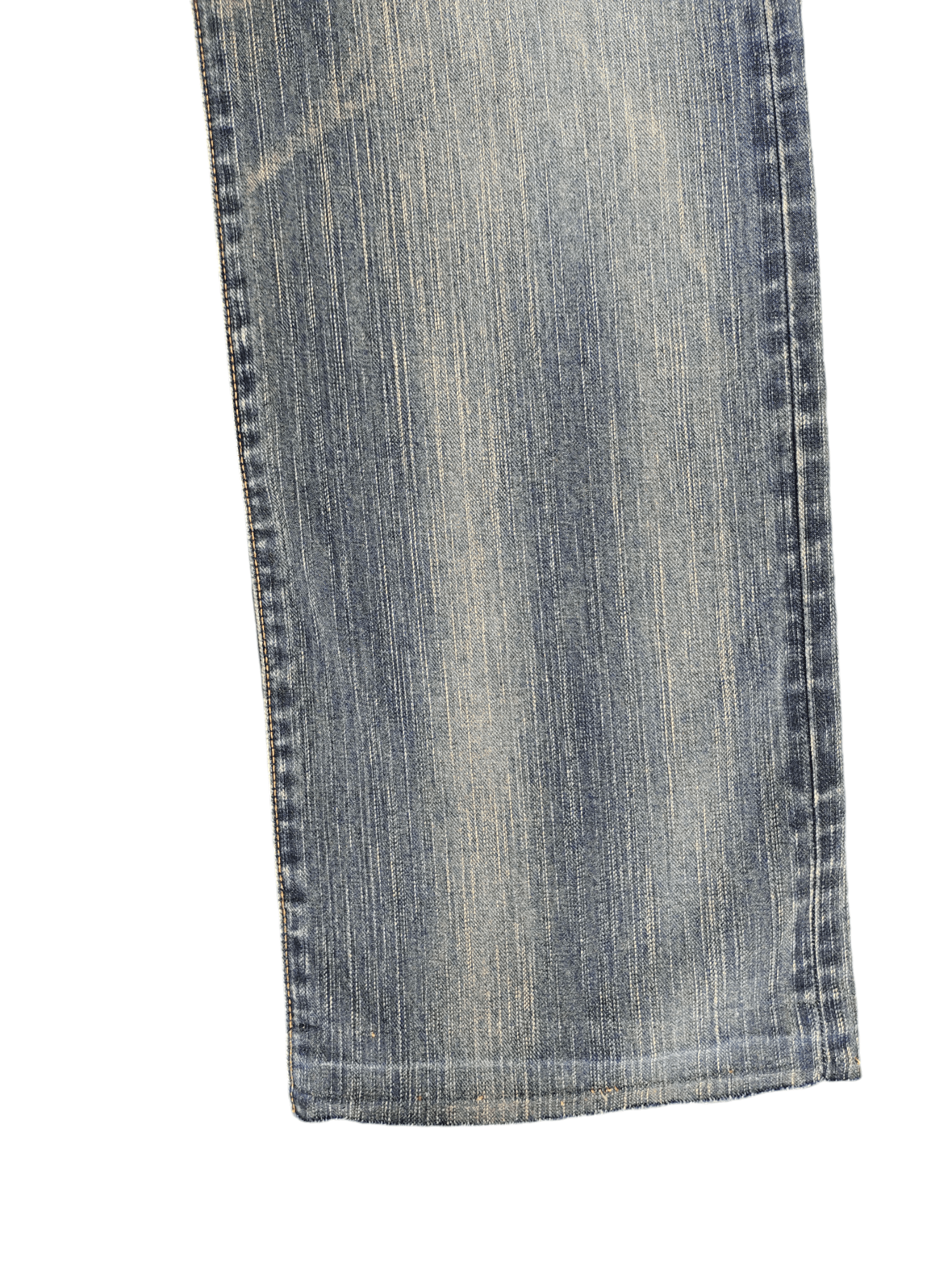 Kapital Loose Jeans Edwin XV-S Clawmark Distress Faded Denim Jeans Size US 32 / EU 48 - 6 Thumbnail