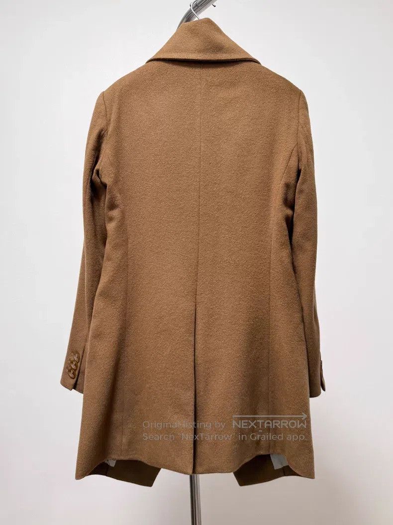 Vivienne Westwood Vivienne Westwood Camel Asymmetrical Wool Coat Size M / US 6-8 / IT 42-44 - 5 Thumbnail