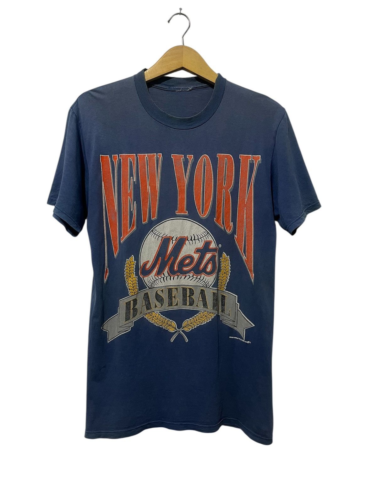 Brockum Japanese 91' New York Mets MLB Brockum T-Shirt Single Stitch Size US M / EU 48-50 / 2 - 1 Thumbnail