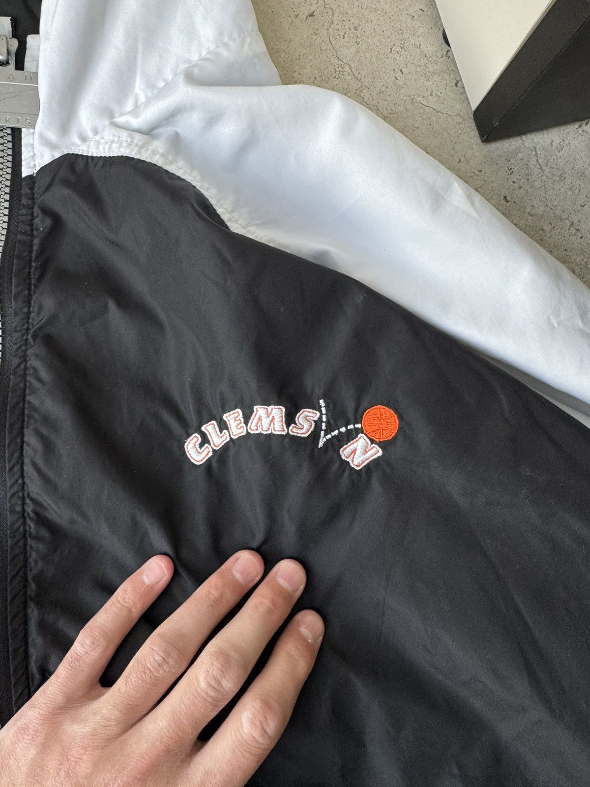 Nike × Vintage Vintage Y2K Nike Team Drill Nylon Swoosh Tracksuit Size US XXL / EU 58 / 5 - 4 Thumbnail