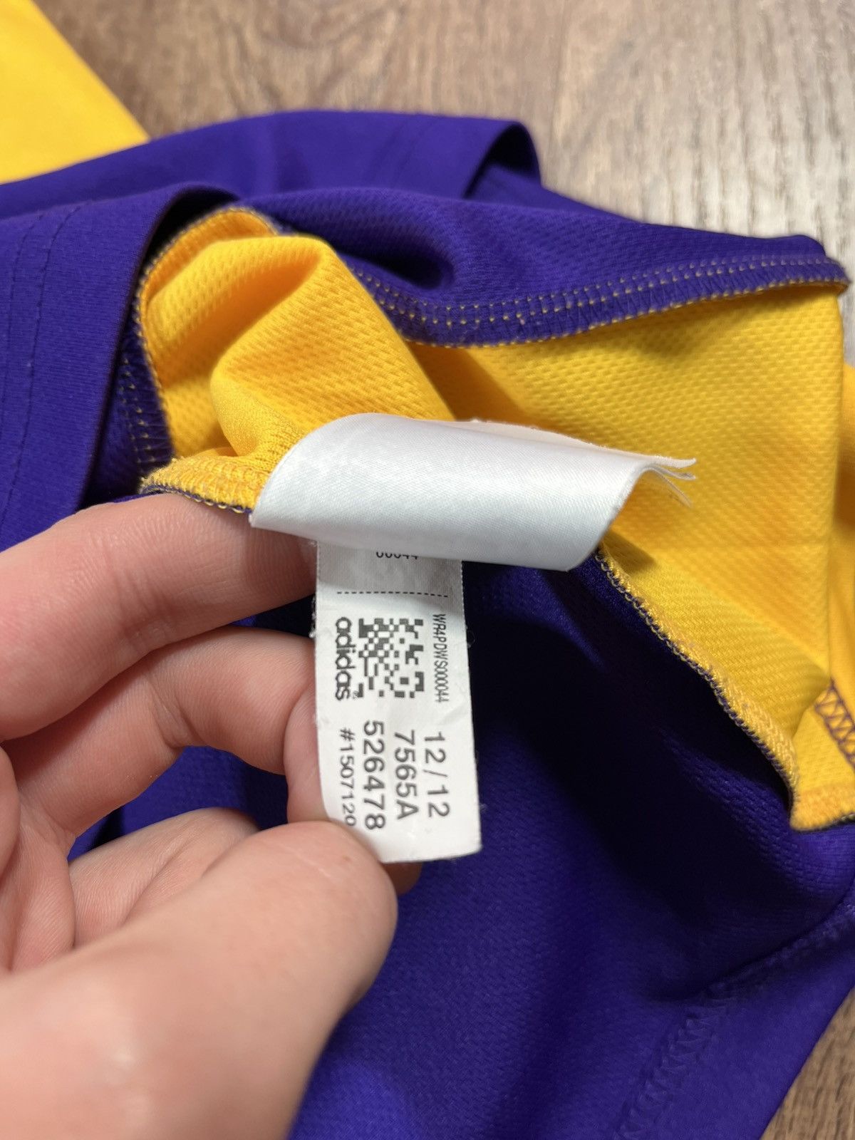 NBA Howard NBA Lakers Adidas Basketball 🏀 Jersey Size US S / EU 44-46 / 1 - 11 Thumbnail